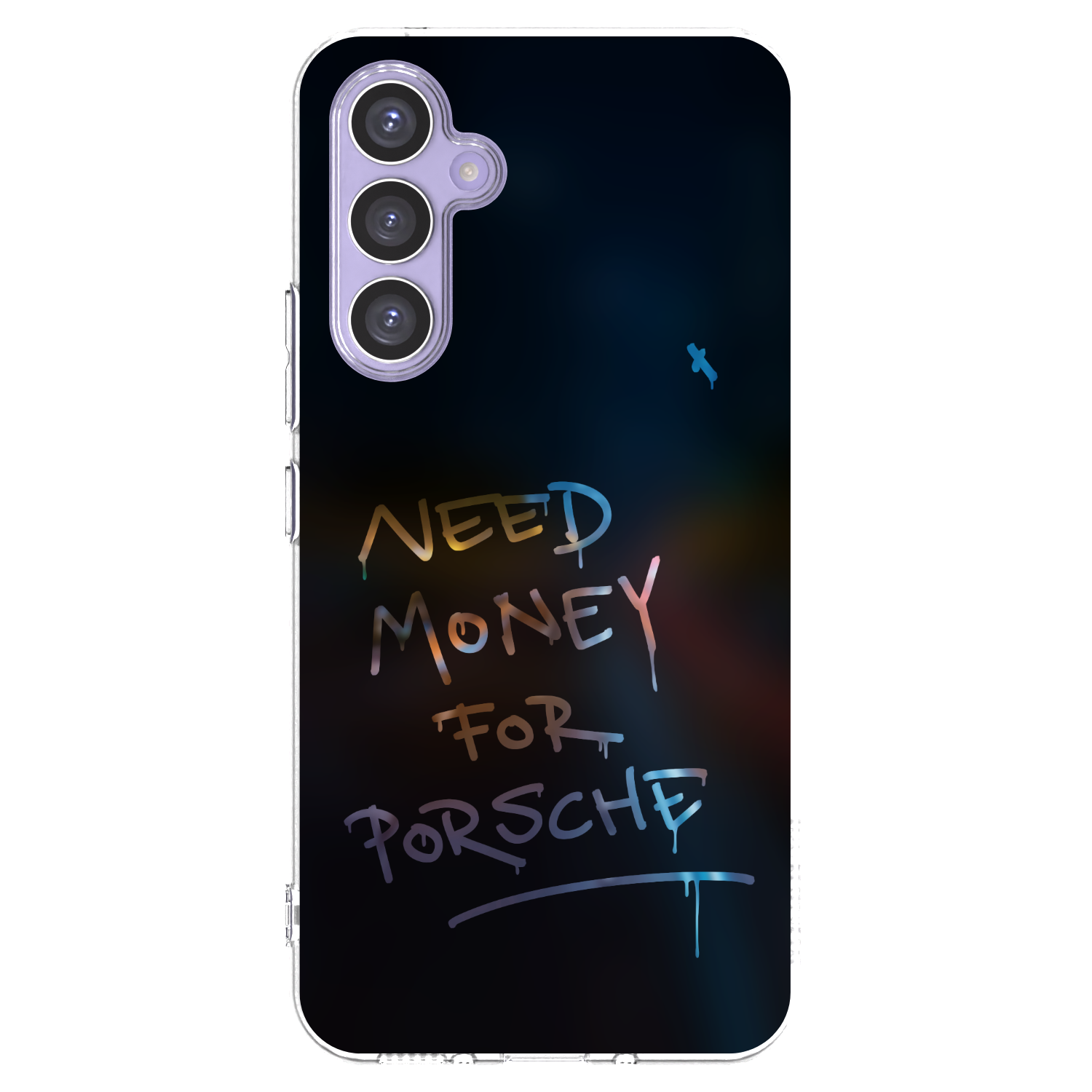 Picasee husă transparentă din silicon pentru Samsung Galaxy A54 5G A546B - Neon Nights