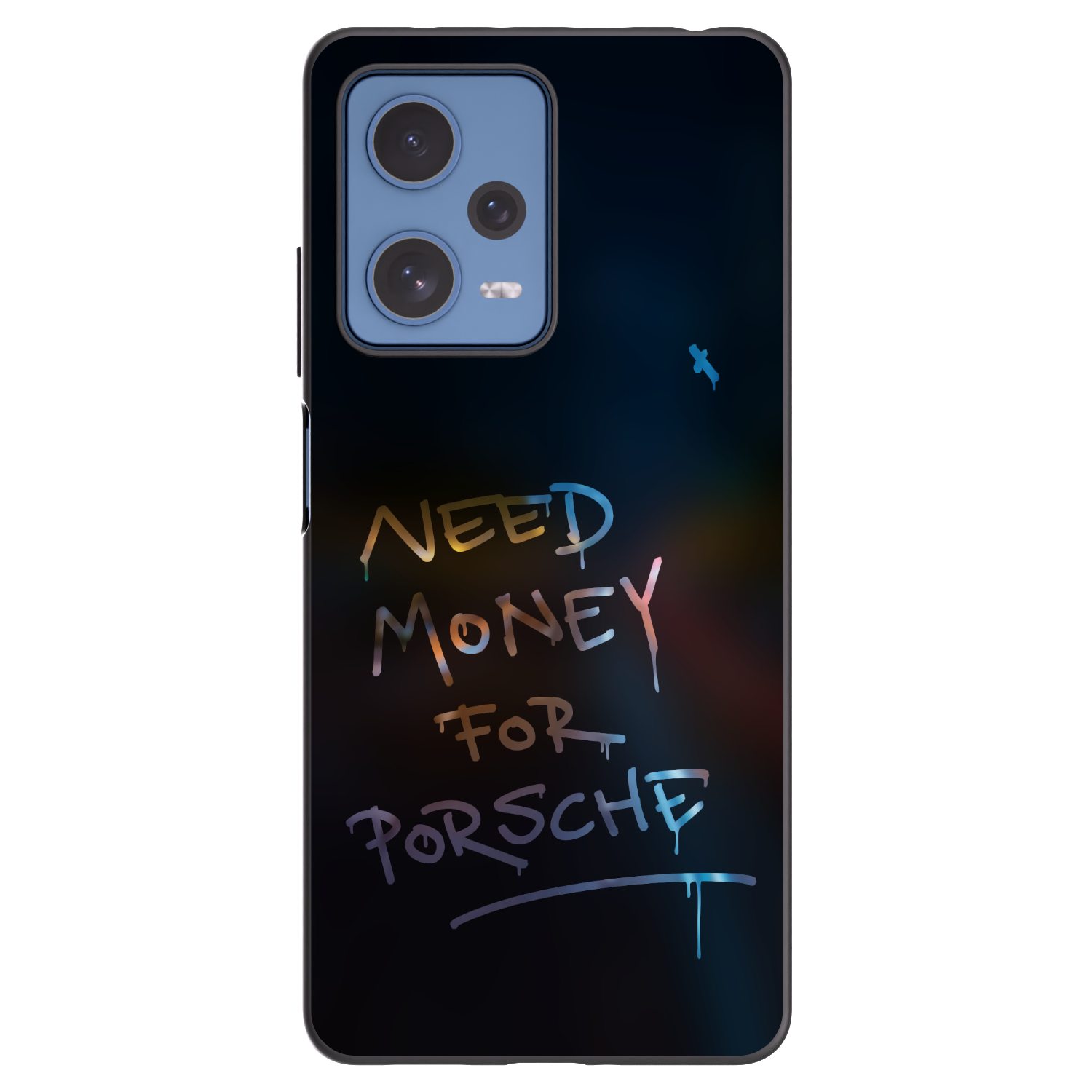 Picasee husă neagră din silicon pentru Xiaomi Redmi Note 12 Pro 5G - Neon Nights