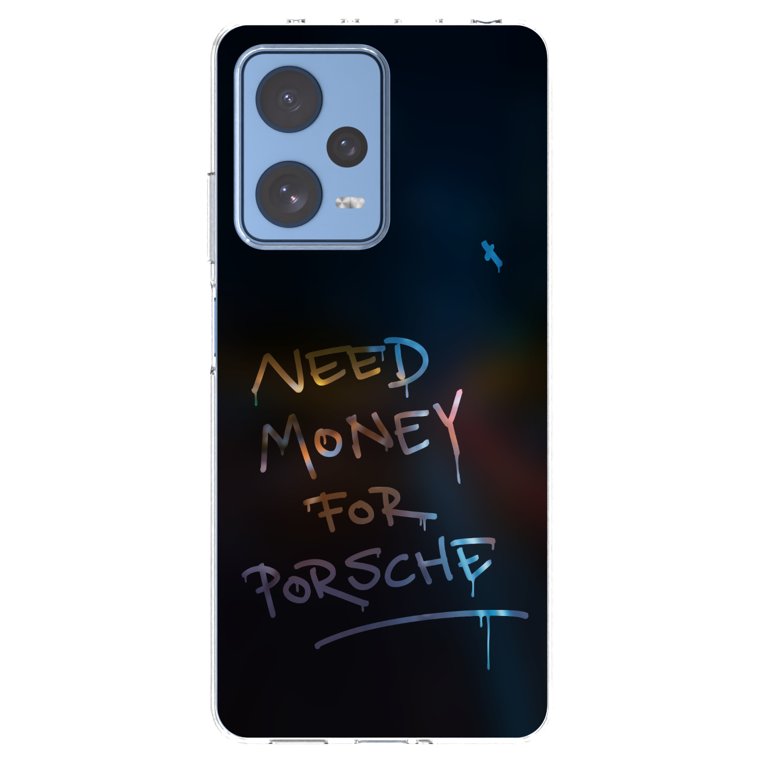 Picasee husă transparentă din silicon pentru Xiaomi Redmi Note 12 Pro 5G - Neon Nights