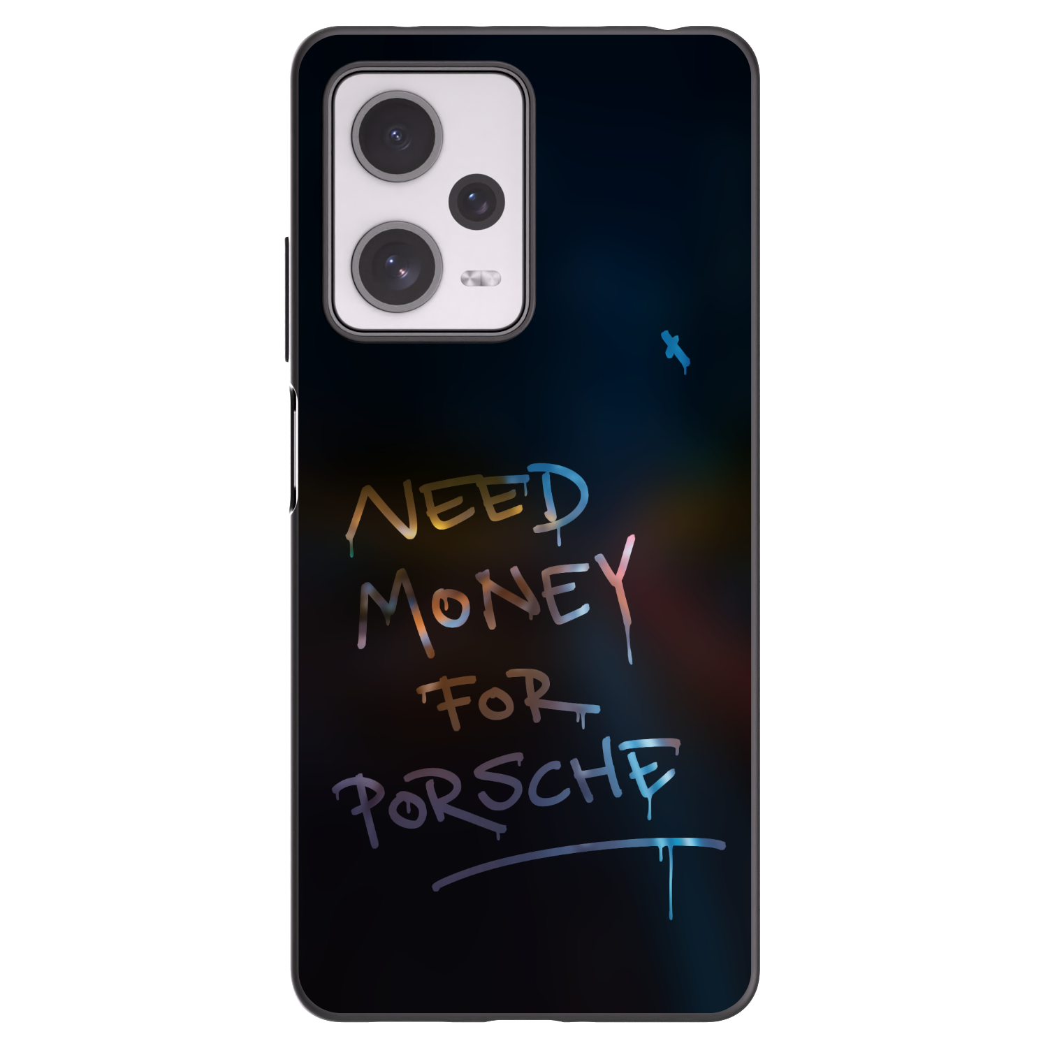 Picasee husă neagră din silicon pentru Xiaomi Redmi Note 12 Pro+ 5G - Neon Nights