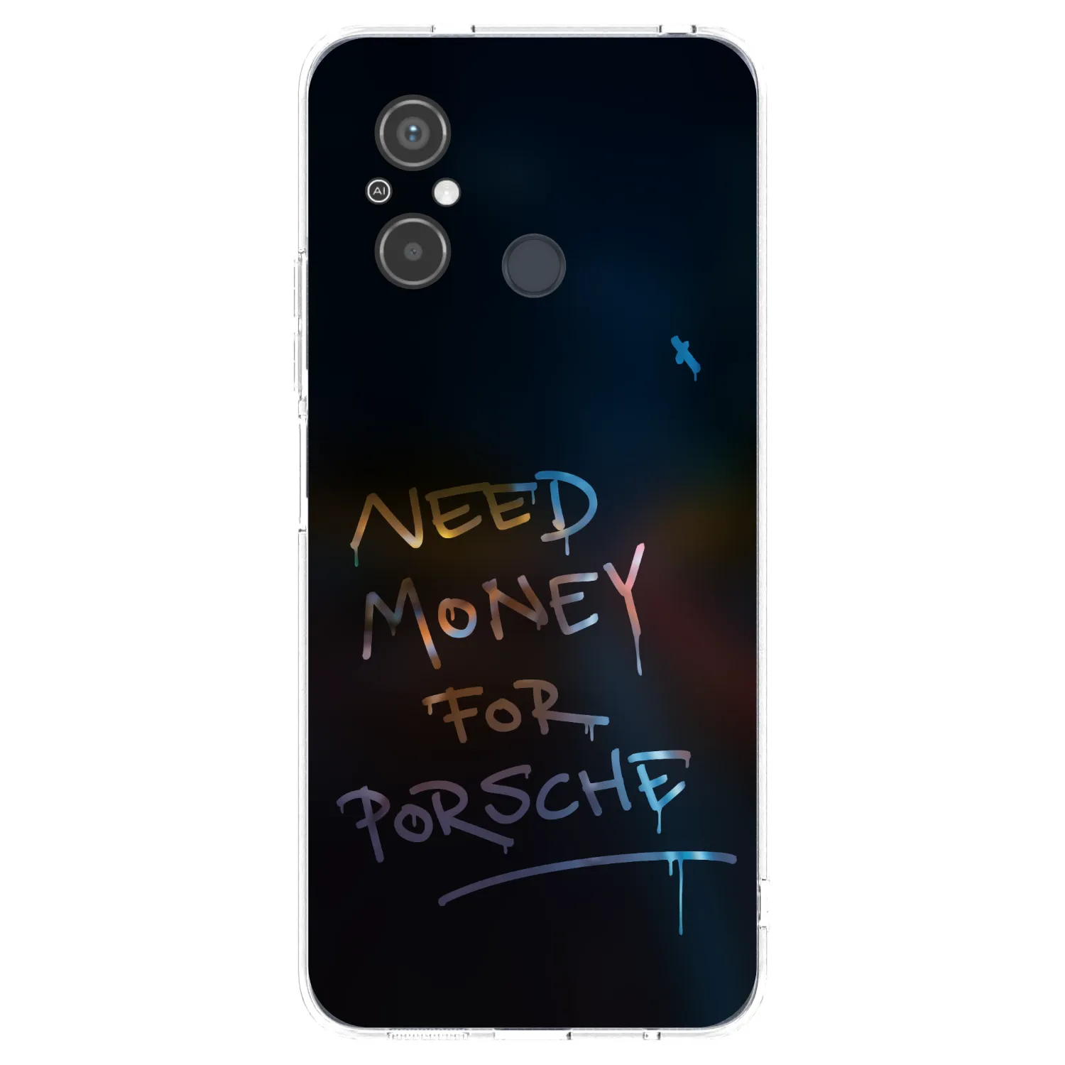 Picasee husă transparentă din silicon pentru Xiaomi Redmi 12C - Neon Nights