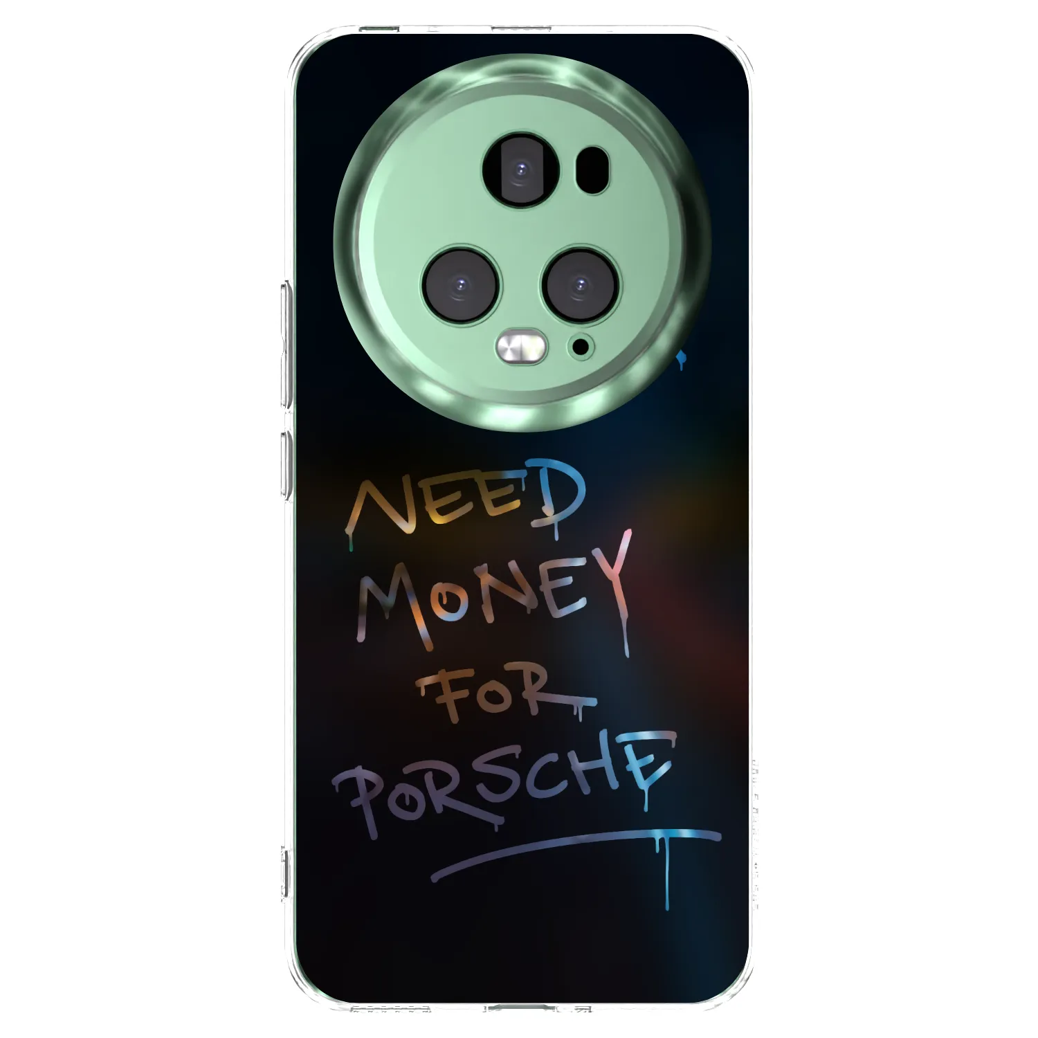 Picasee husă transparentă din silicon pentru Honor Magic5 Pro - Neon Nights