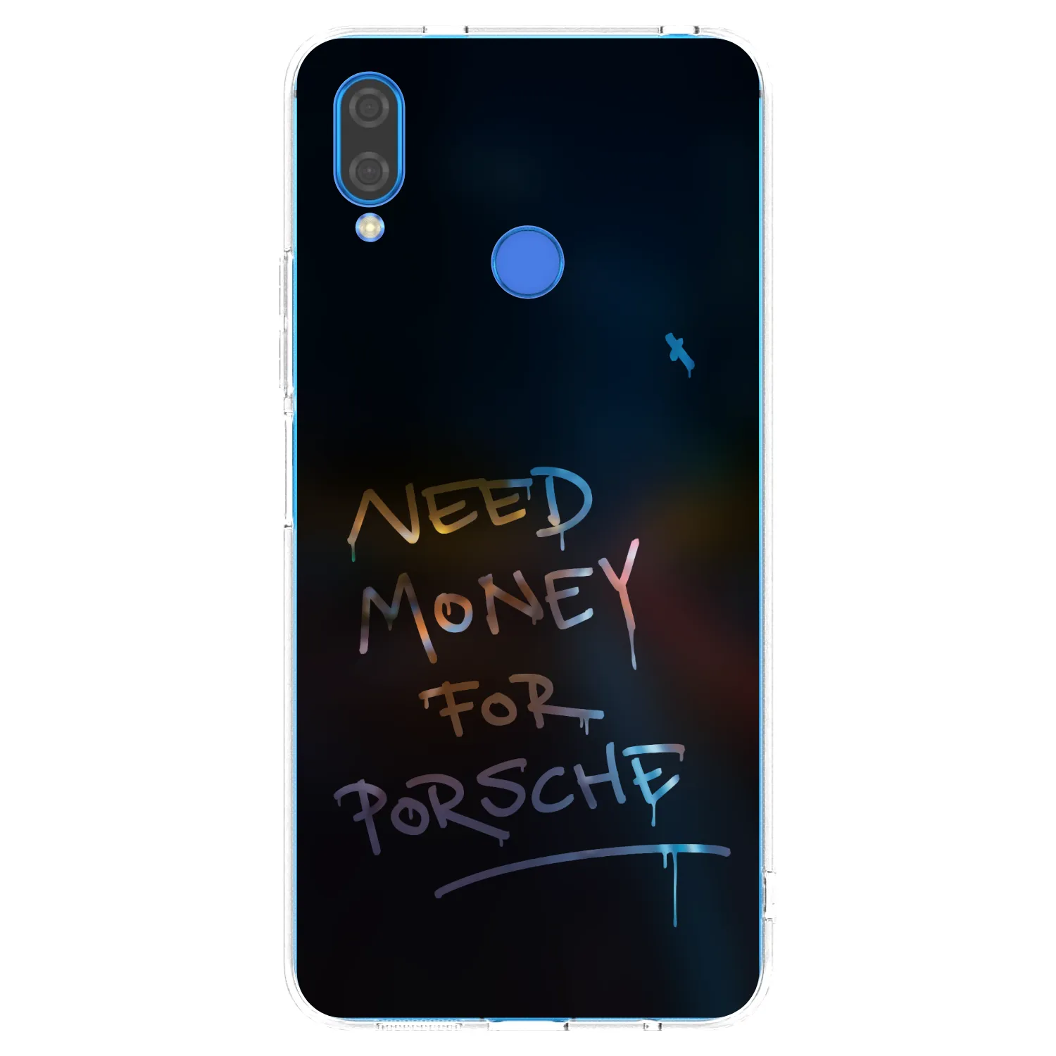 Picasee husă transparentă din silicon pentru Huawei Nova 3 - Neon Nights