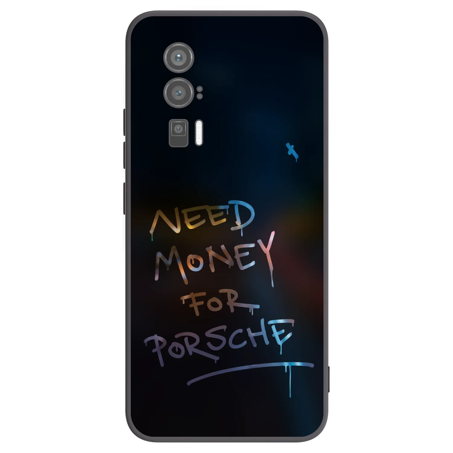 Picasee husă neagră din silicon pentru Xiaomi Poco F5 Pro 5G - Neon Nights