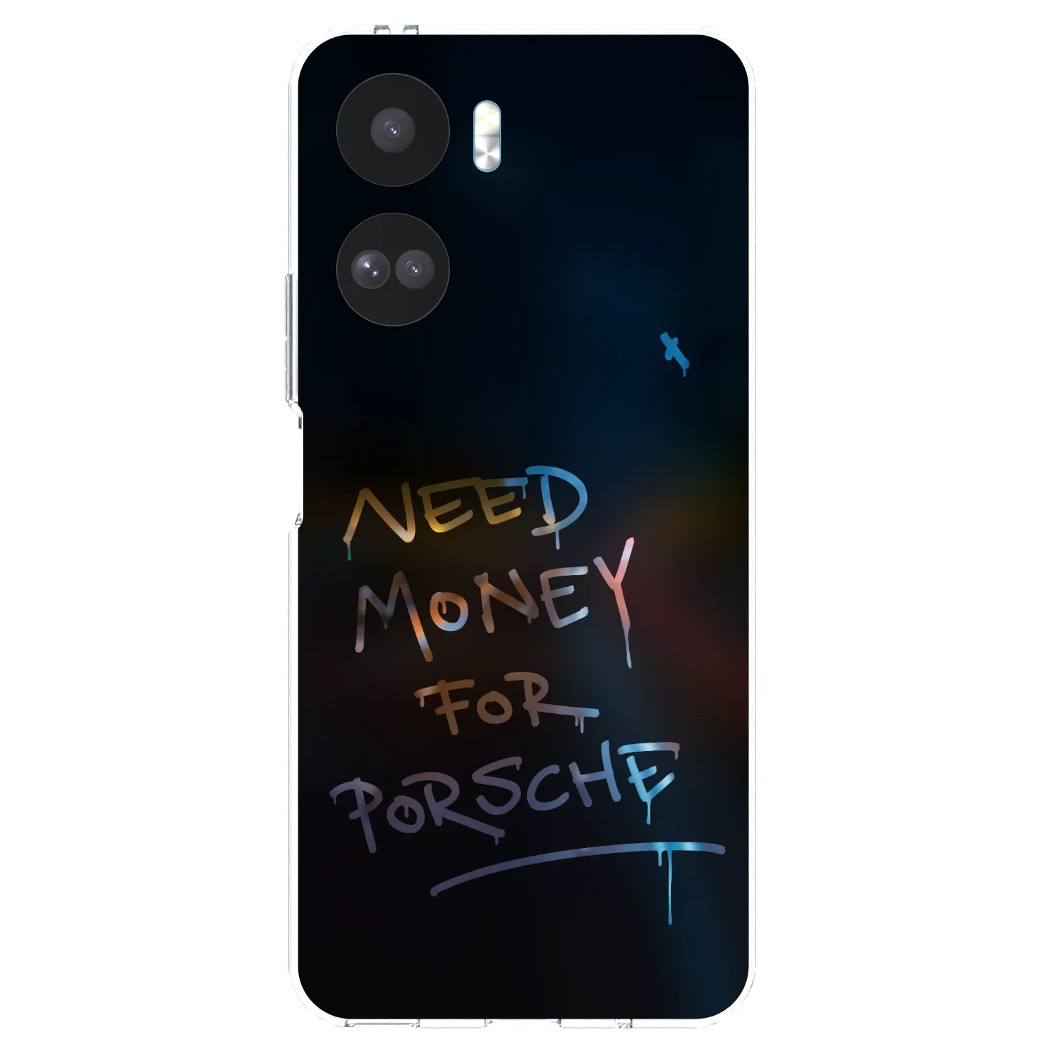 Picasee husă transparentă din silicon pentru Honor 90 Lite 5G - Neon Nights