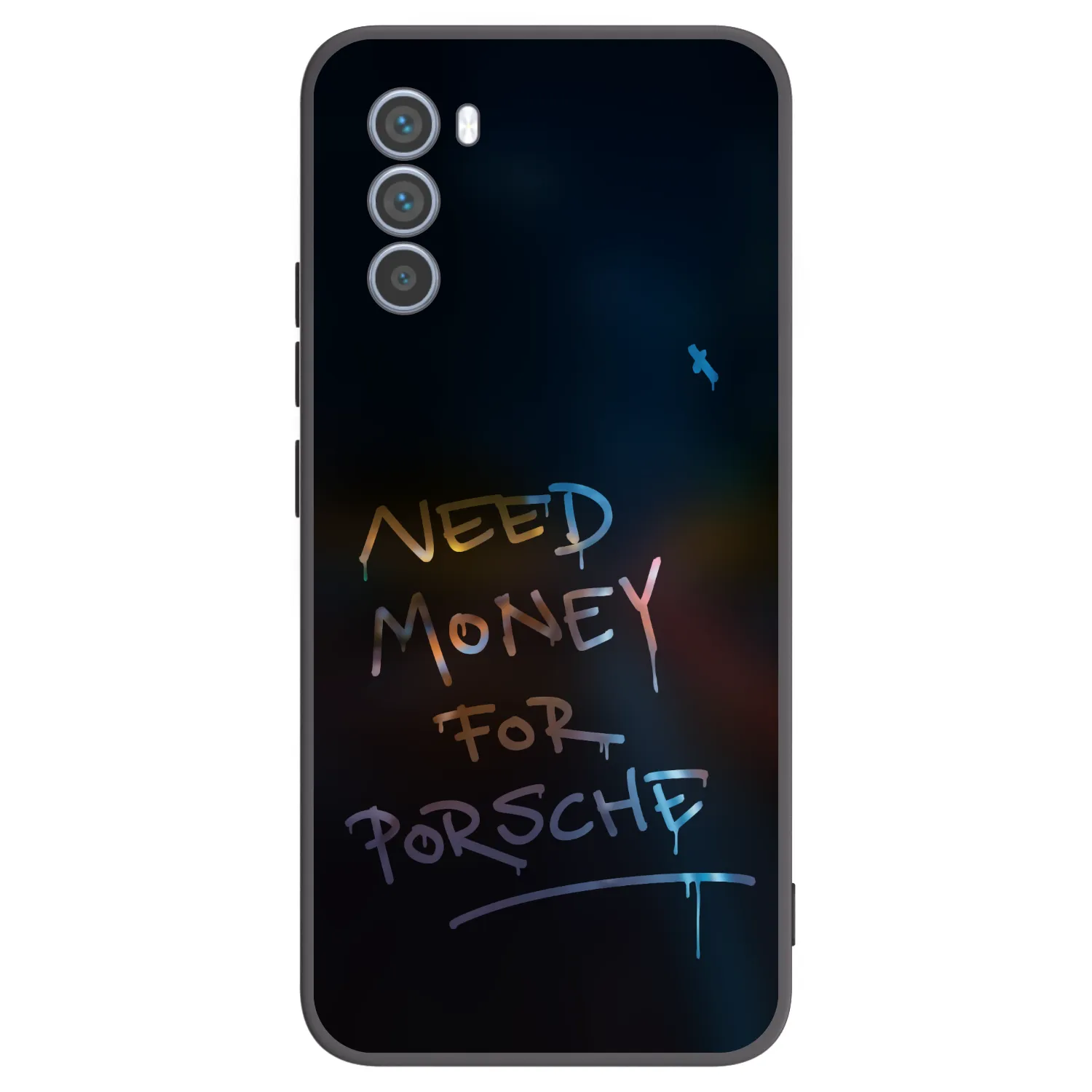 Picasee husă neagră din silicon pentru Motorola Moto G62 - Neon Nights