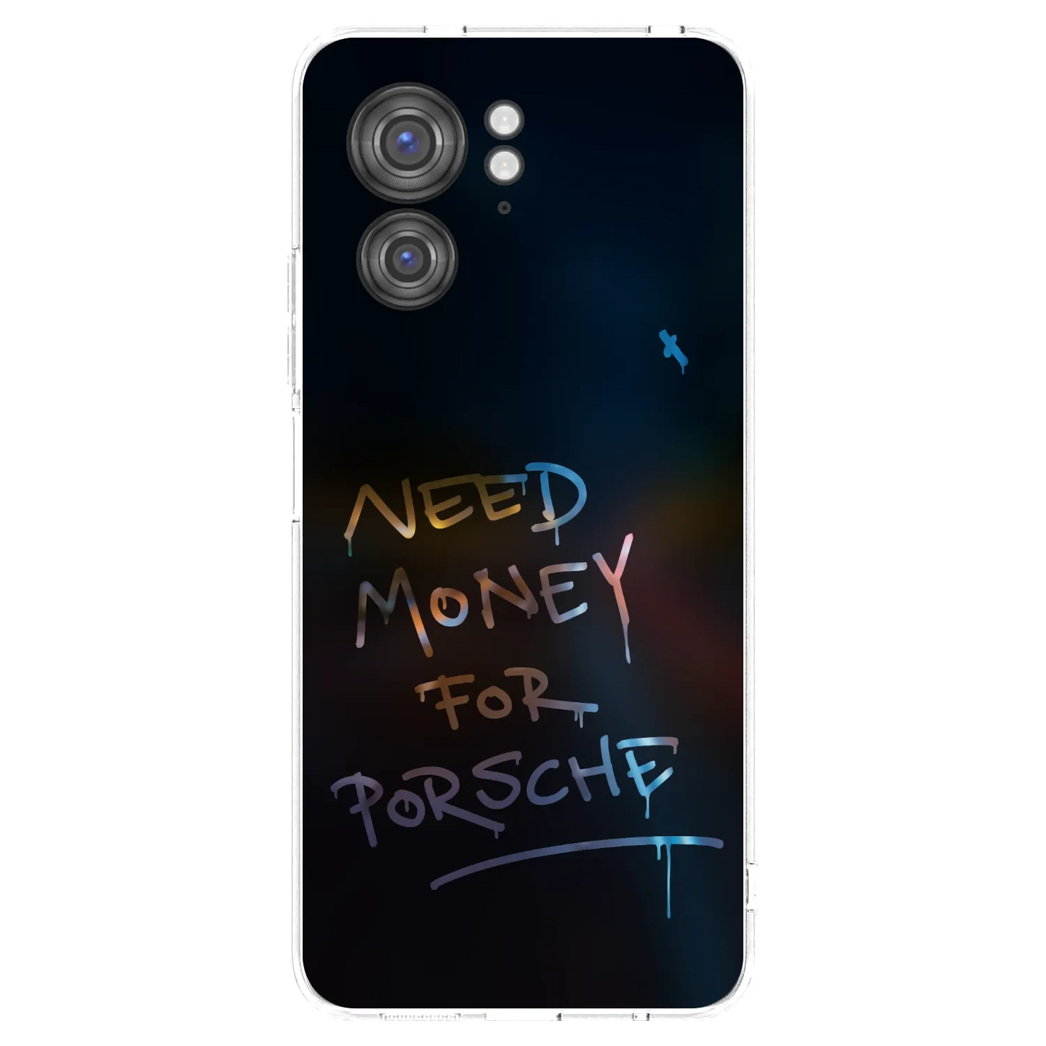 Picasee husă transparentă din silicon pentru Motorola Edge 40 - Neon Nights