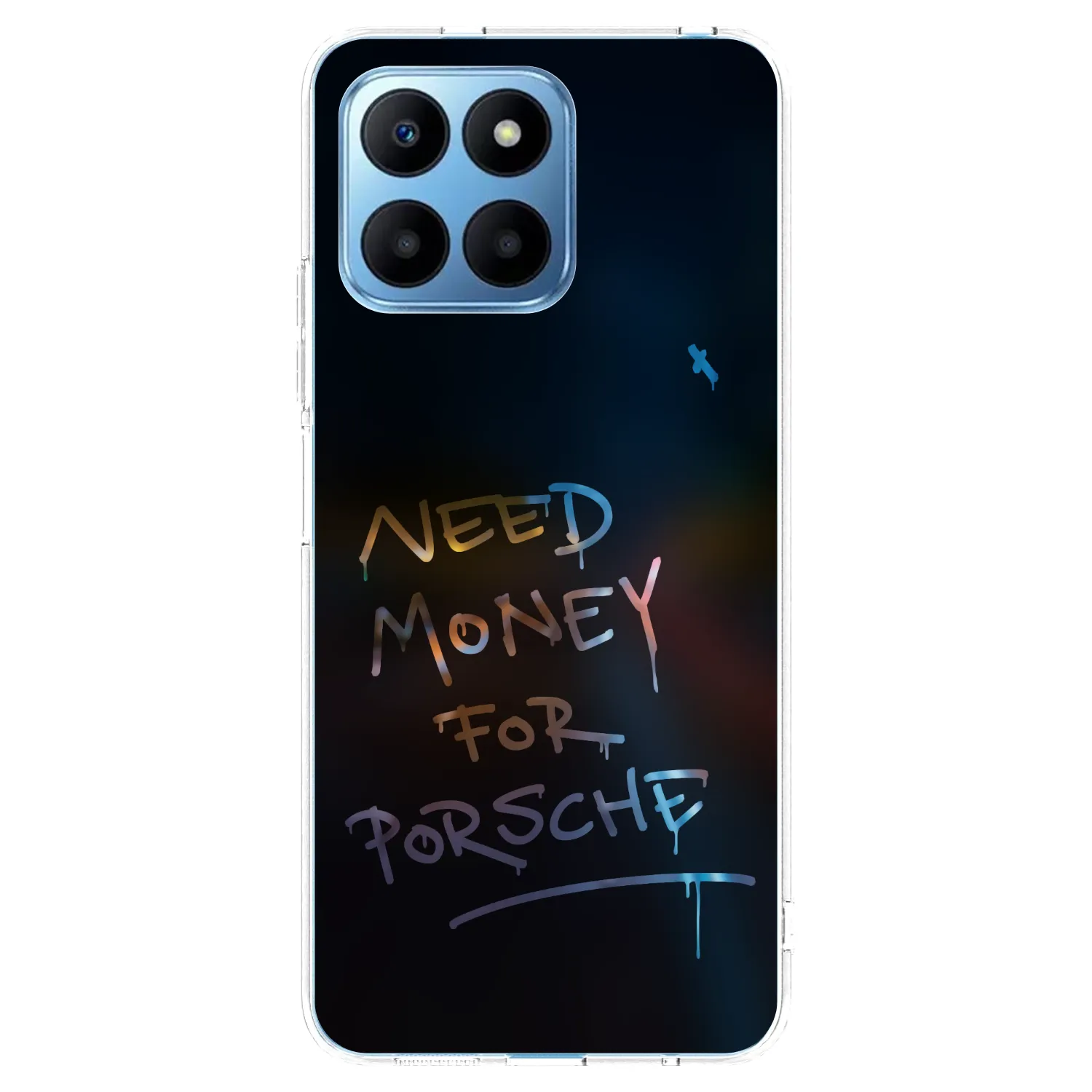 Picasee husă transparentă din silicon pentru Honor 70 Lite - Neon Nights
