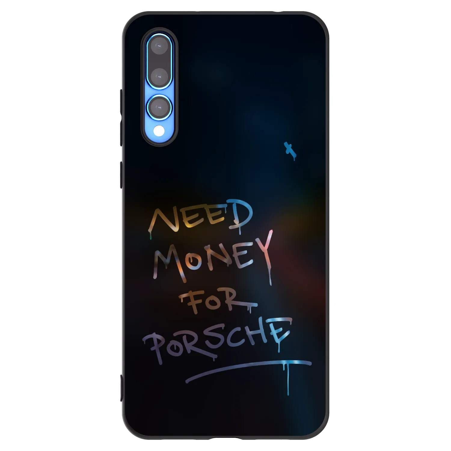 Picasee husă neagră din silicon pentru Huawei P20 Pro - Neon Nights