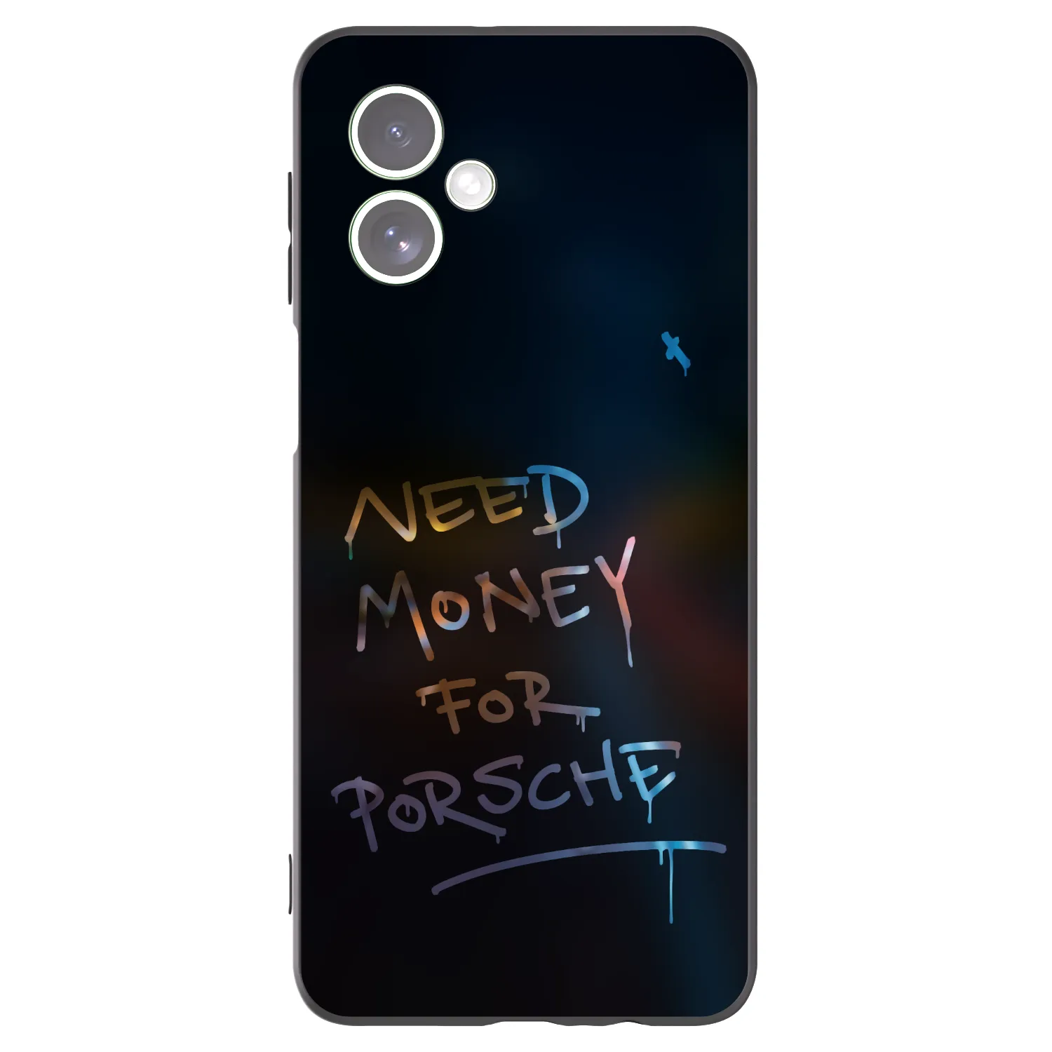 Picasee husă neagră din silicon pentru Motorola Moto G54 5G - Neon Nights