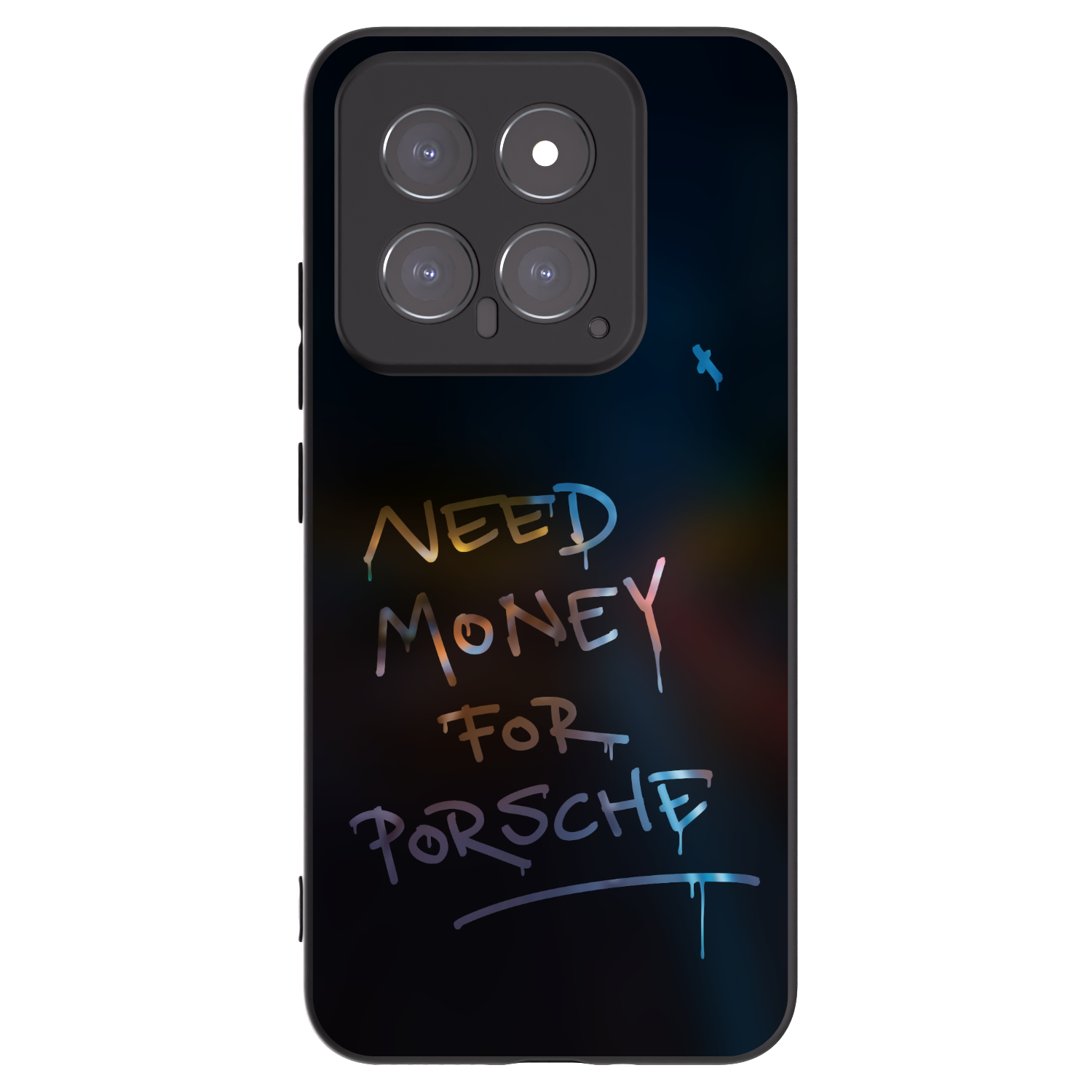 Picasee husă neagră din silicon pentru Xiaomi 14 - Neon Nights