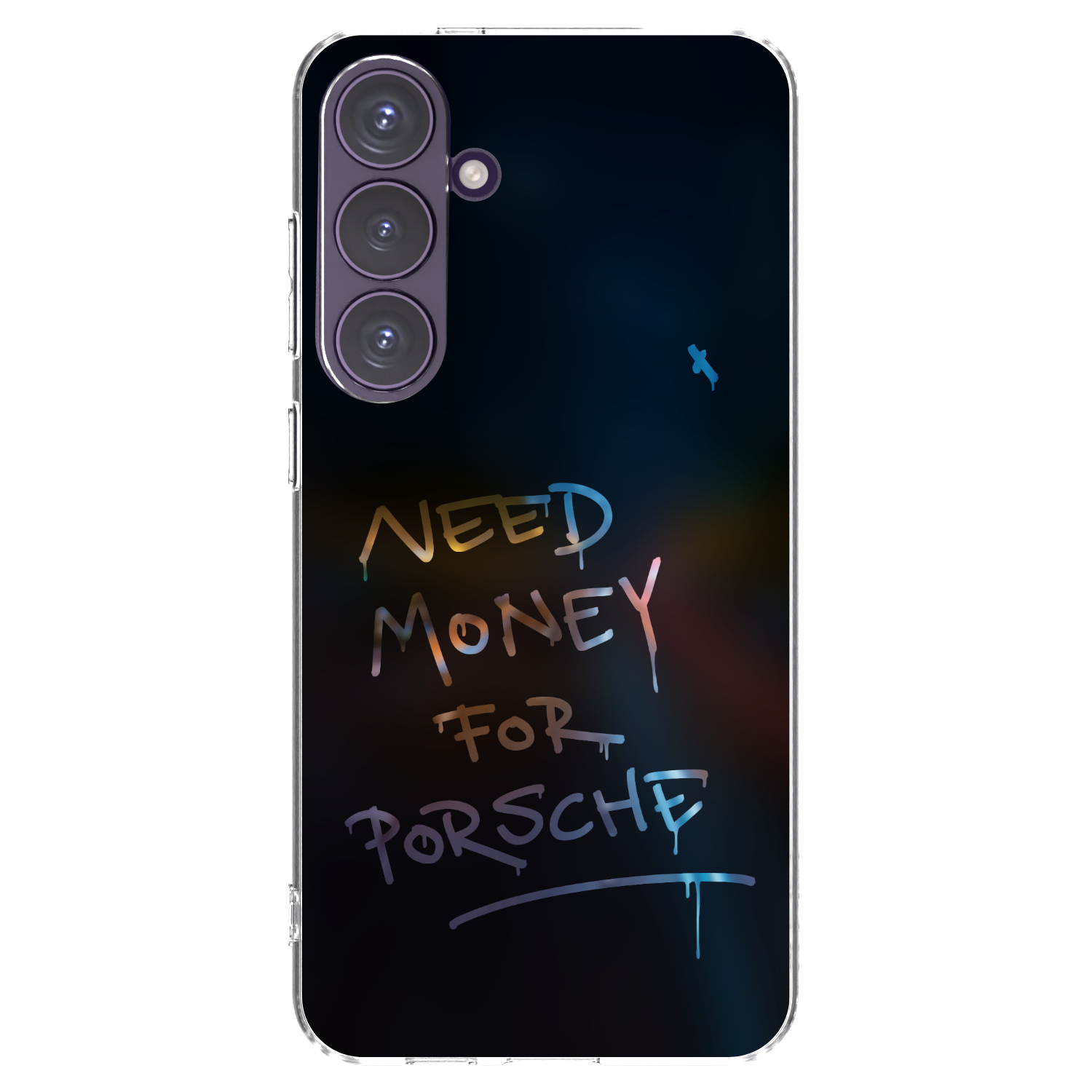 Picasee husă transparentă din silicon pentru Samsung Galaxy S24+ S926B 5G - Neon Nights