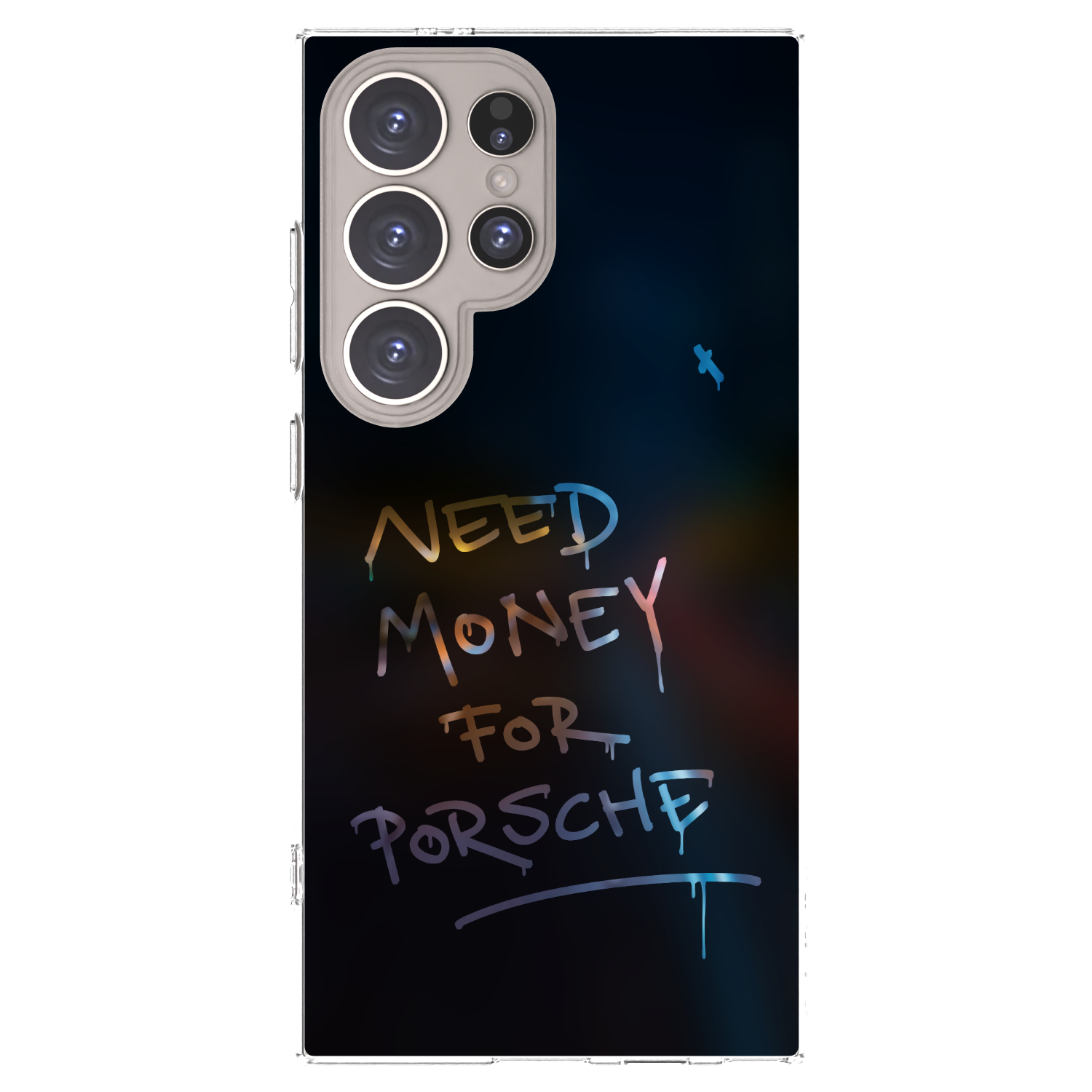 Picasee husă transparentă din silicon pentru Samsung Galaxy S24 Ultra S928B 5G - Neon Nights