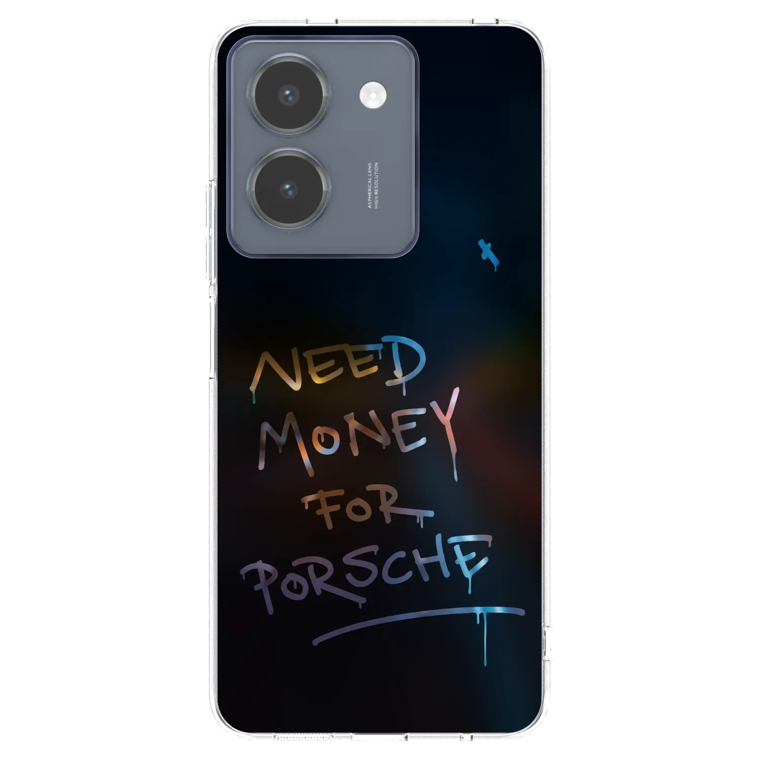 Picasee husă transparentă din silicon pentru Vivo Y36 4G - Neon Nights