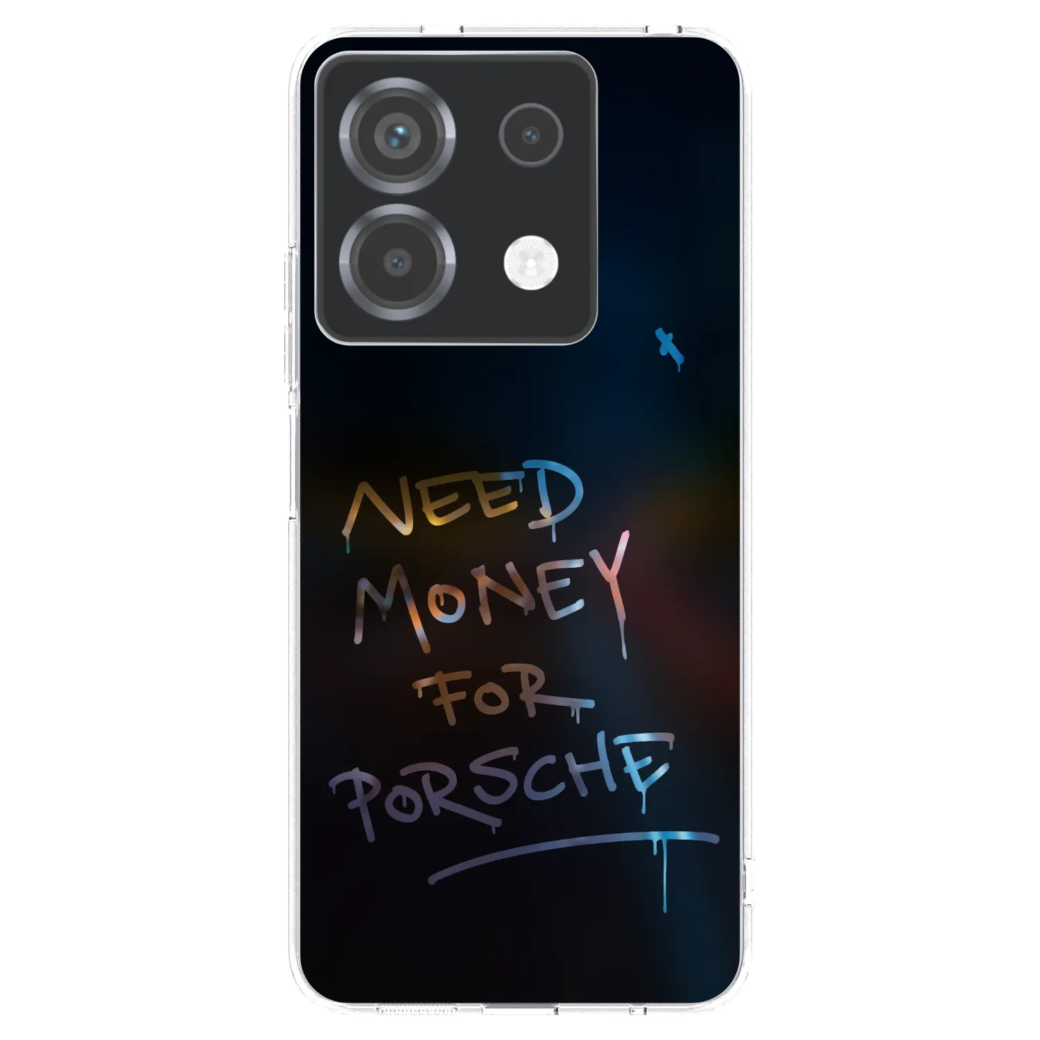 Picasee husă transparentă din silicon pentru Xiaomi Poco X6 - Neon Nights