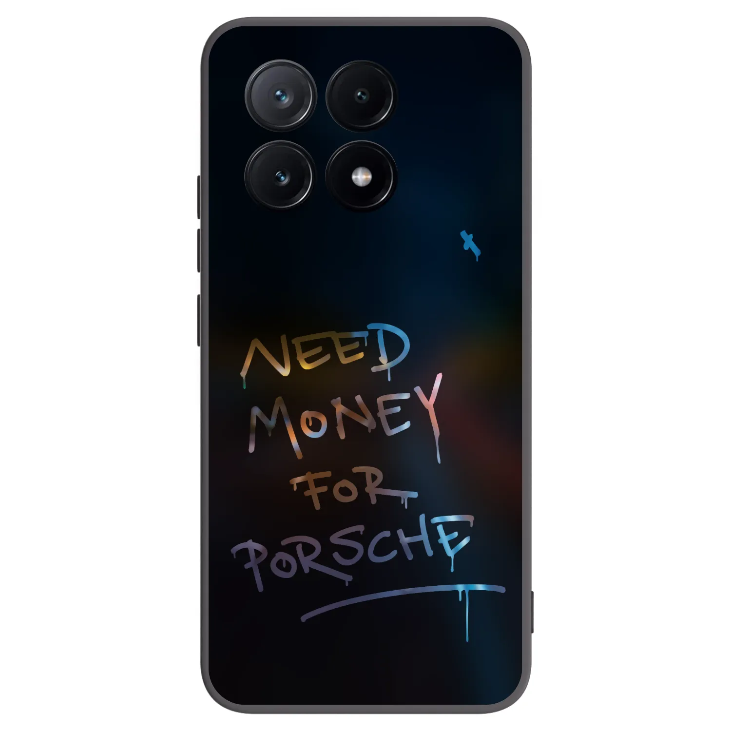 Picasee husă neagră din silicon pentru Xiaomi Poco X6 Pro - Neon Nights
