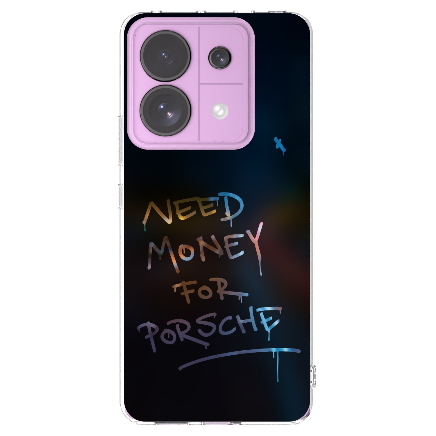 Picasee husă transparentă din silicon pentru Xiaomi Redmi Note 13 Pro 5G - Neon Nights