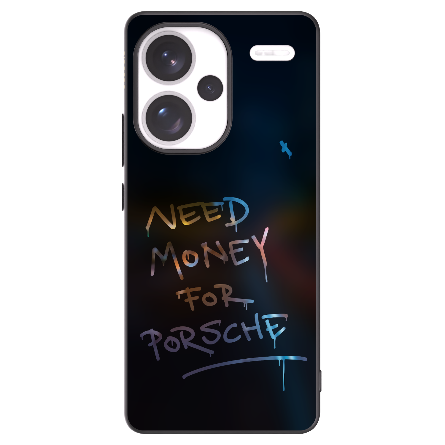 Picasee husă neagră din silicon pentru Xiaomi Redmi Note 13 Pro+ 5G - Neon Nights