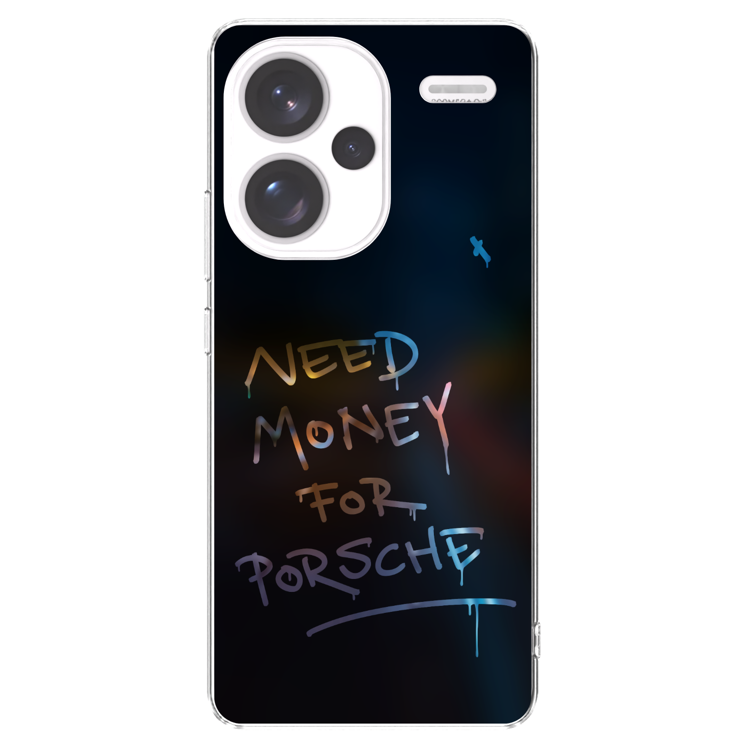 Picasee husă transparentă din silicon pentru Xiaomi Redmi Note 13 Pro+ 5G - Neon Nights