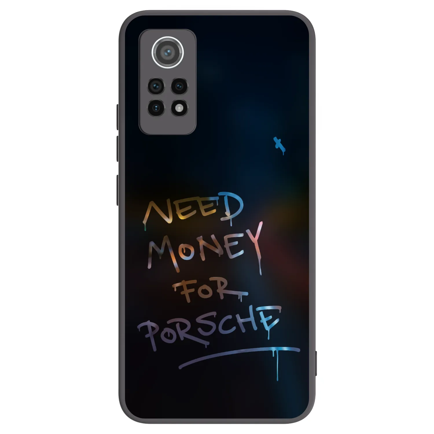 Picasee husă neagră din silicon pentru Xiaomi Redmi Note 12 Pro 4G - Neon Nights