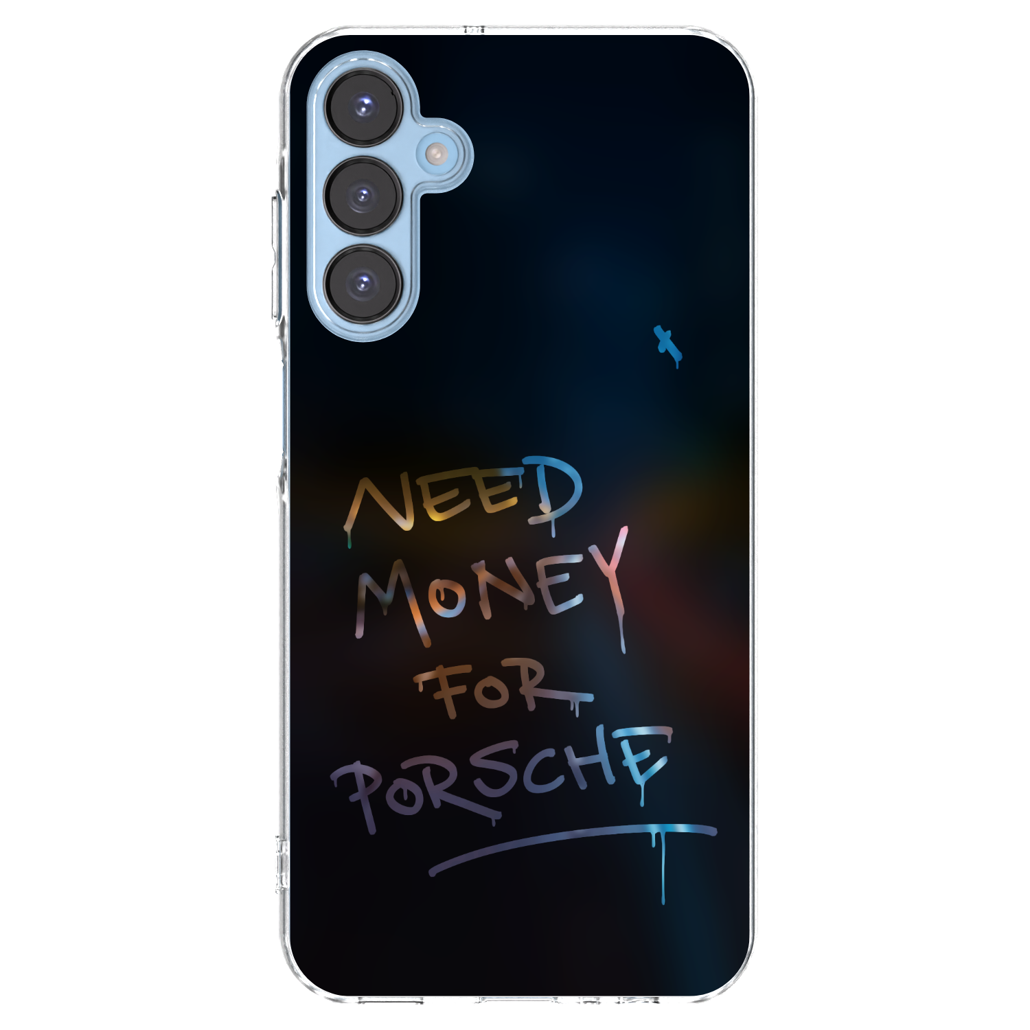 Picasee husă transparentă din silicon pentru Samsung Galaxy A15 A156B 5G - Neon Nights