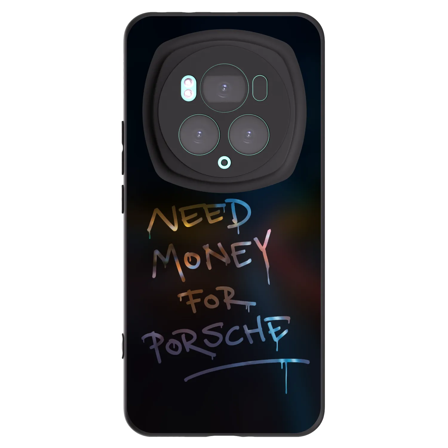 Picasee husă neagră din silicon pentru Honor Magic6 Pro - Neon Nights