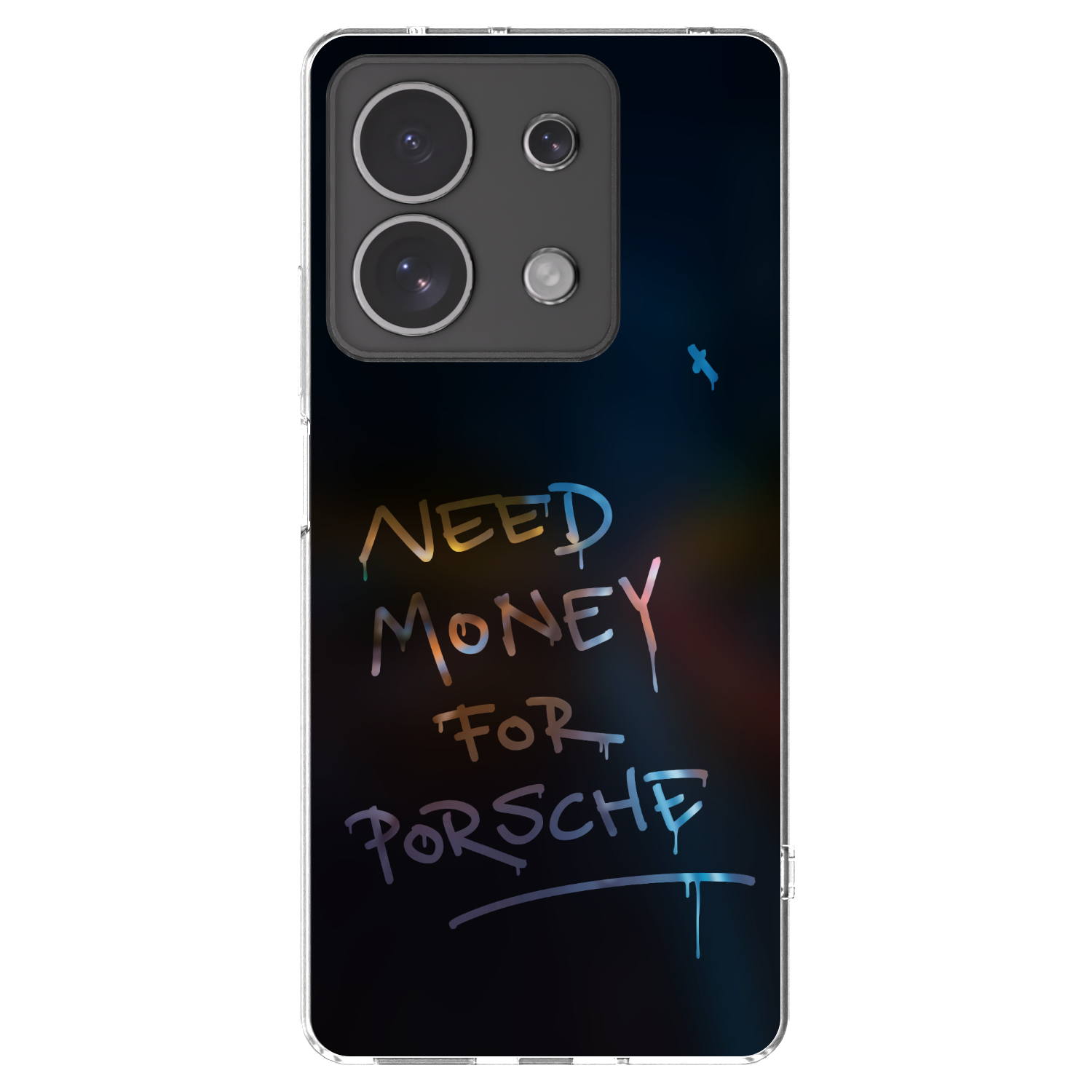 Picasee husă transparentă din silicon pentru Xiaomi Redmi Note 13 4G - Neon Nights