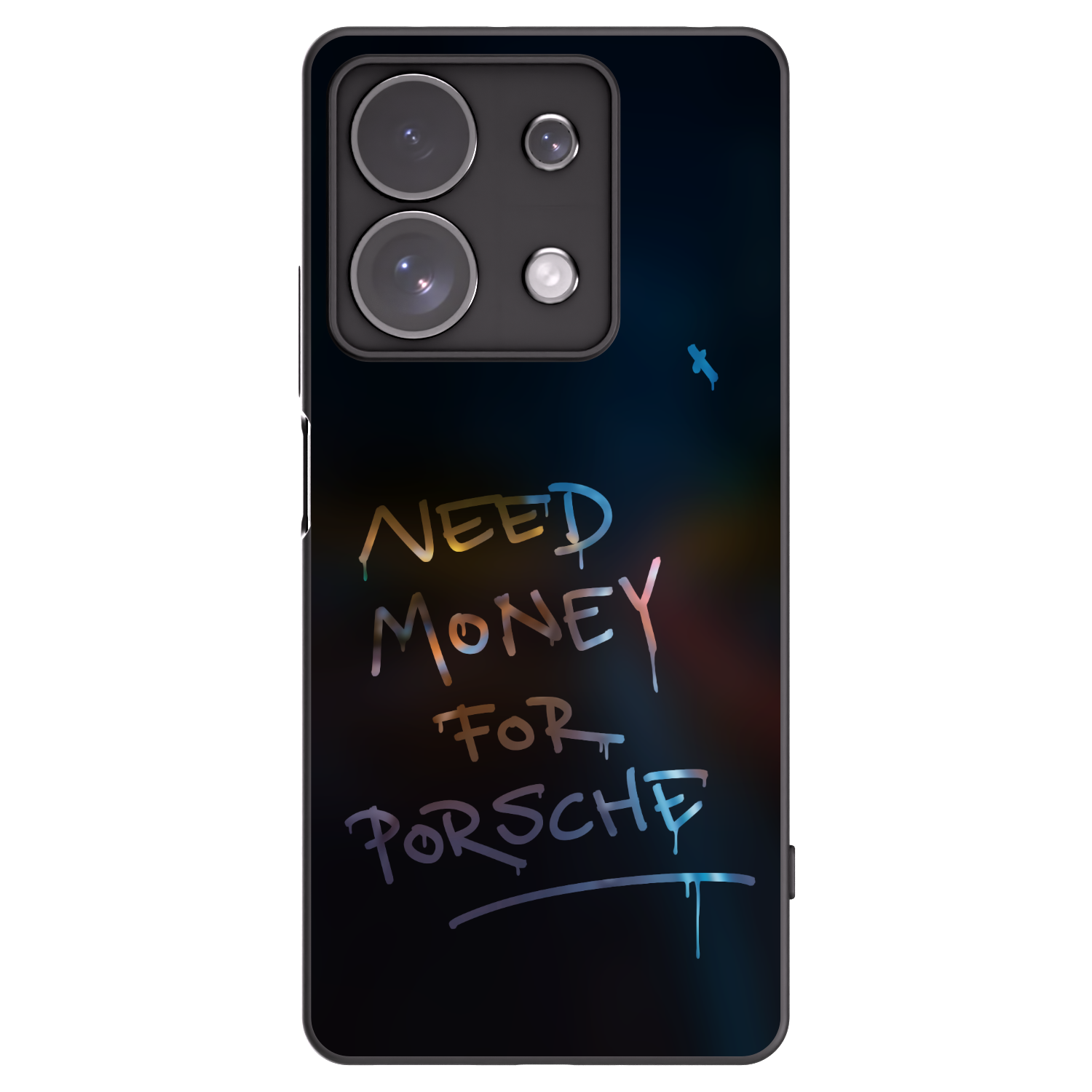 Picasee husă neagră din silicon pentru Xiaomi Redmi Note 13 Pro 4G - Neon Nights