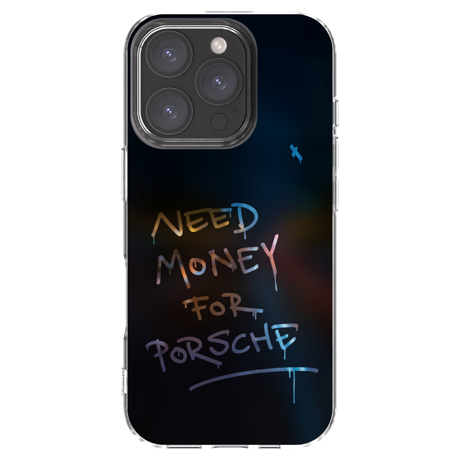 Picasee husă transparentă din silicon pentru Apple iPhone 16 Pro - Neon Nights