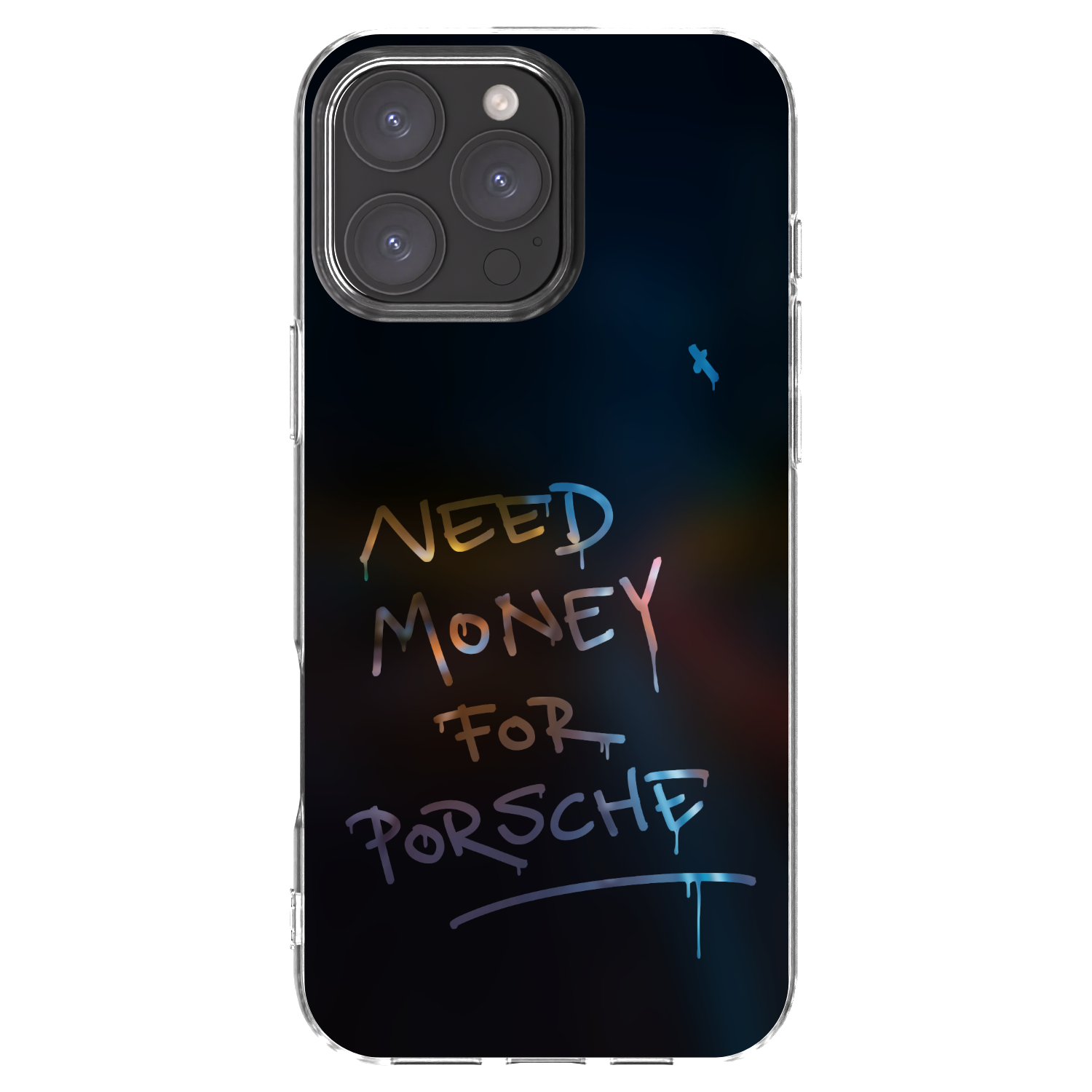 Picasee husă transparentă din silicon pentru Apple iPhone 16 Pro Max - Neon Nights