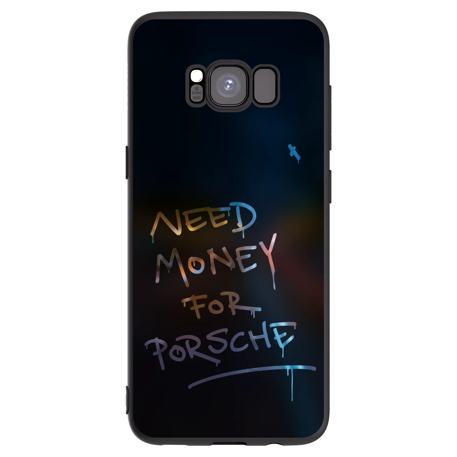 Picasee husă neagră din silicon pentru Samsung Galaxy S8 G950F - Neon Nights