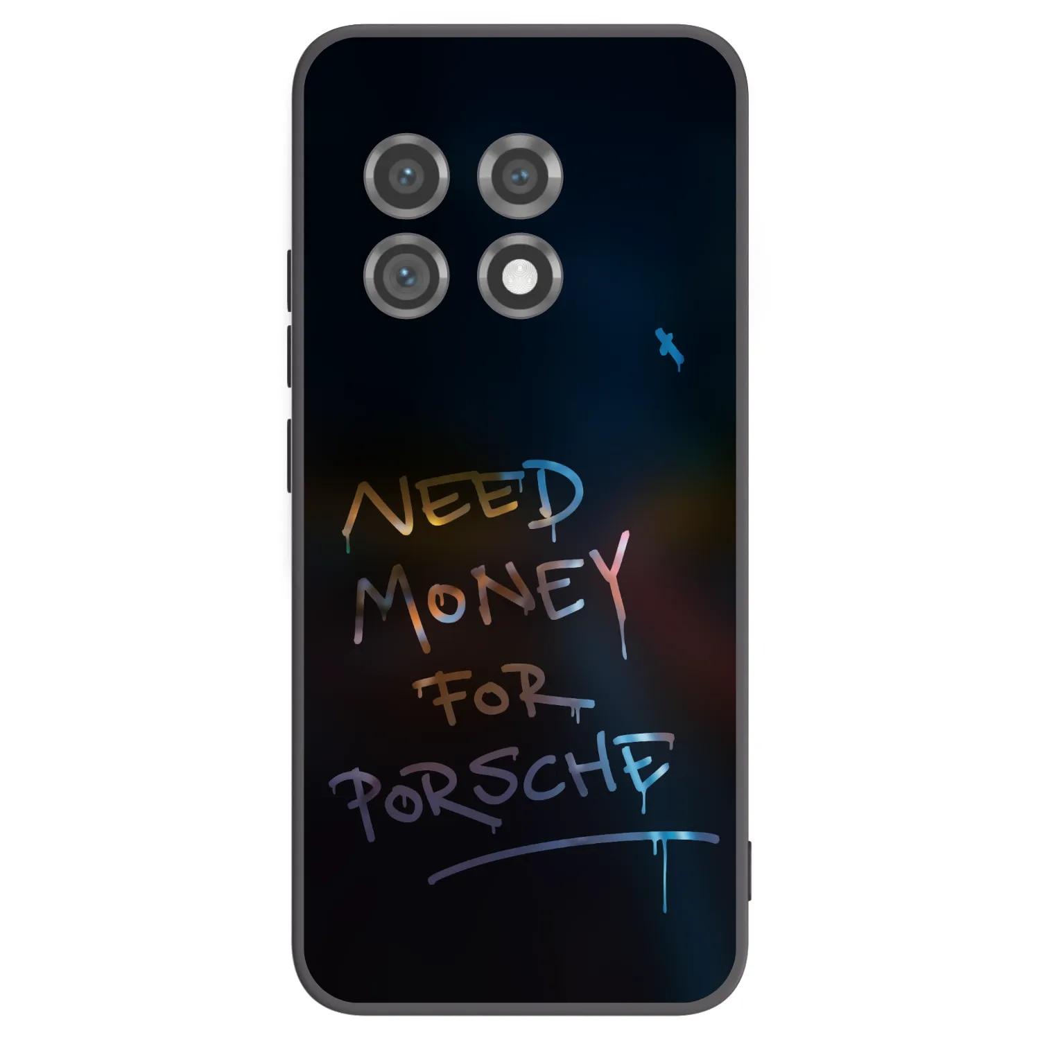 Picasee husă neagră din silicon pentru OnePlus 11 5G - Neon Nights