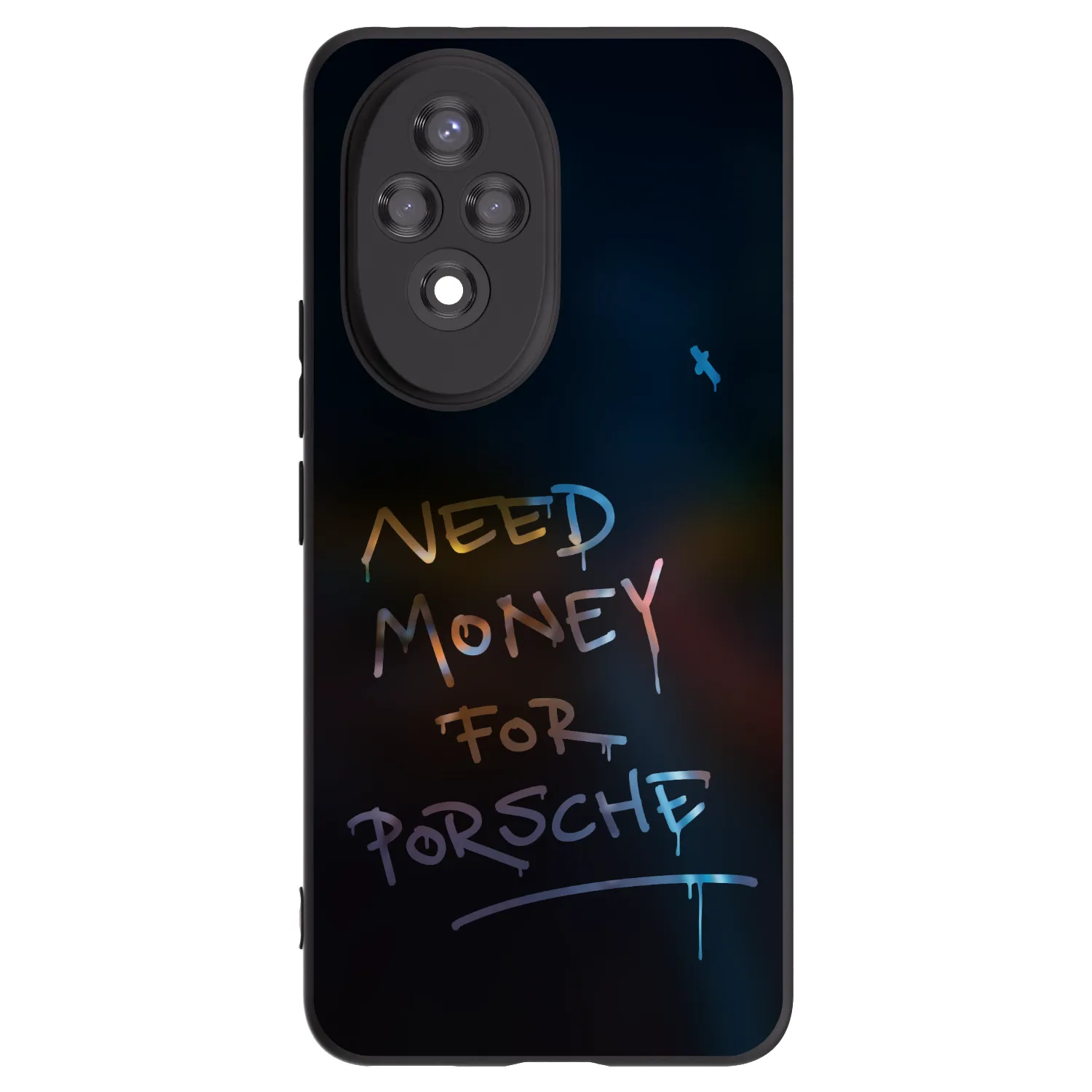 Picasee husă neagră din silicon pentru Honor 200 Pro 5G - Neon Nights