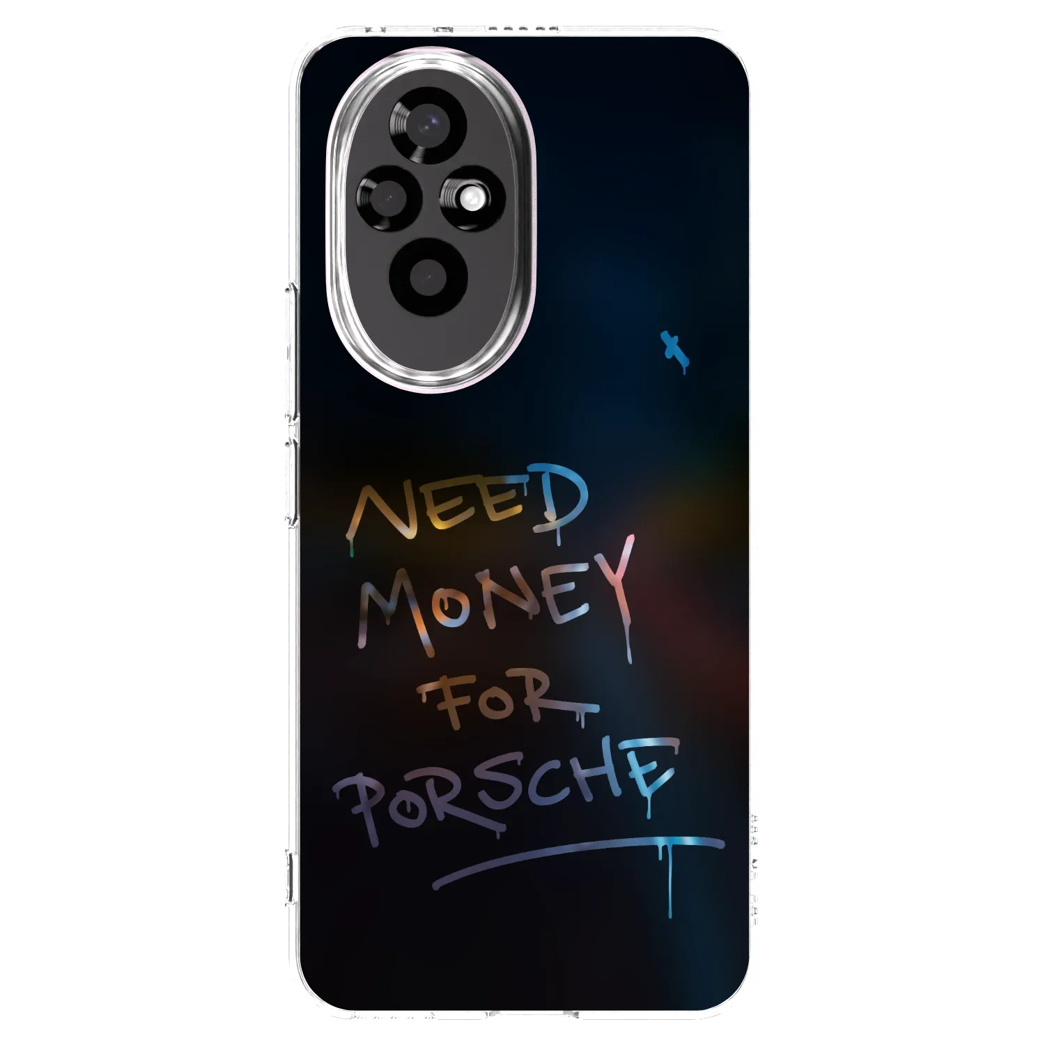 Picasee husă transparentă din silicon pentru Honor 200 Pro 5G - Neon Nights