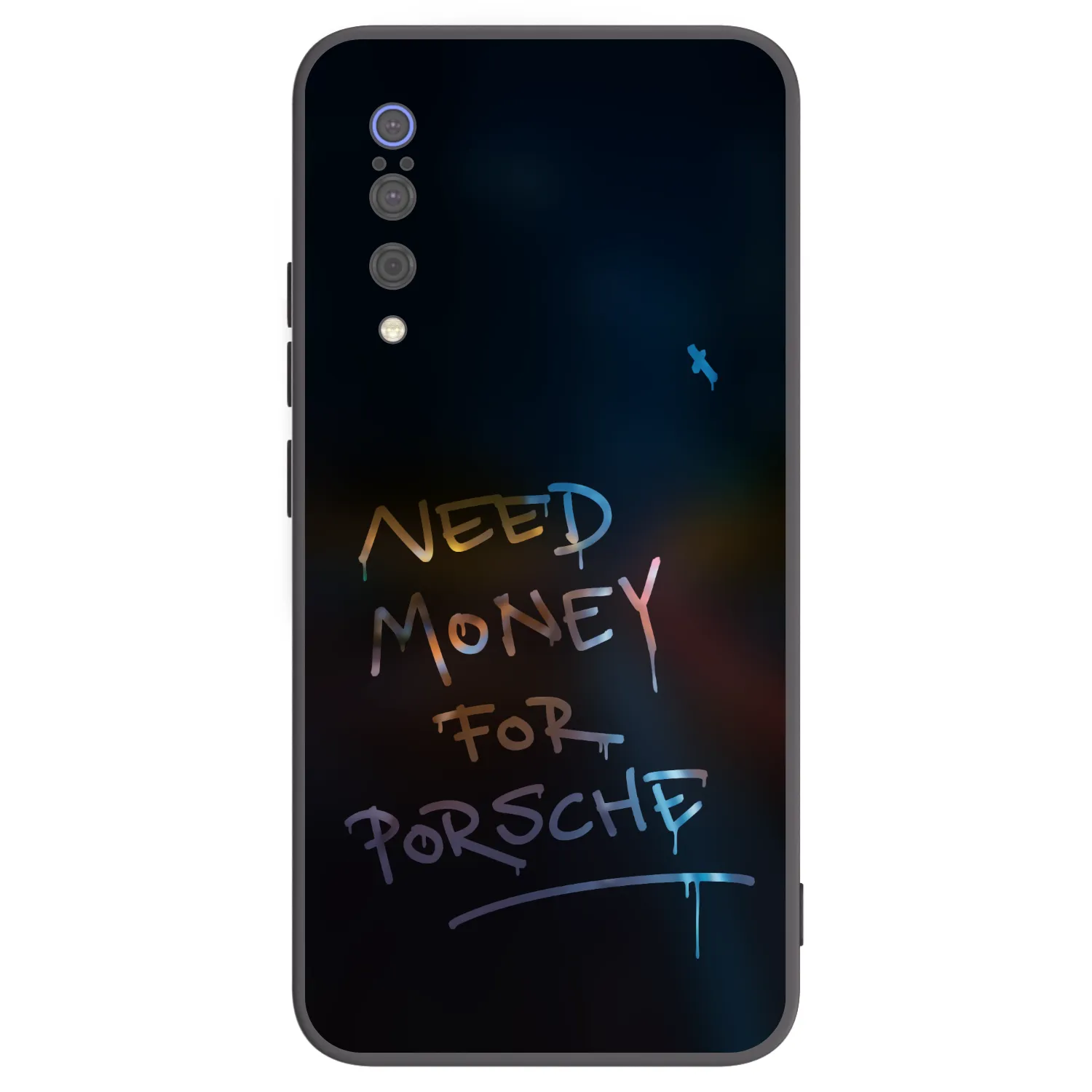 Picasee husă neagră din silicon pentru Xiaomi Mi 9 - Neon Nights