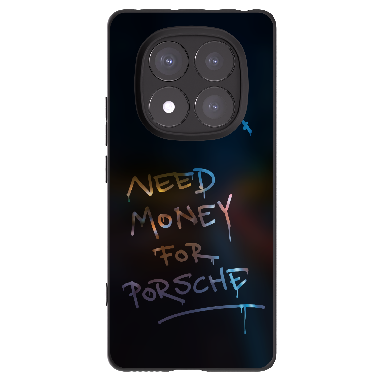 Picasee husă neagră din silicon pentru Xiaomi Redmi Note 14 Pro 5G - Neon Nights
