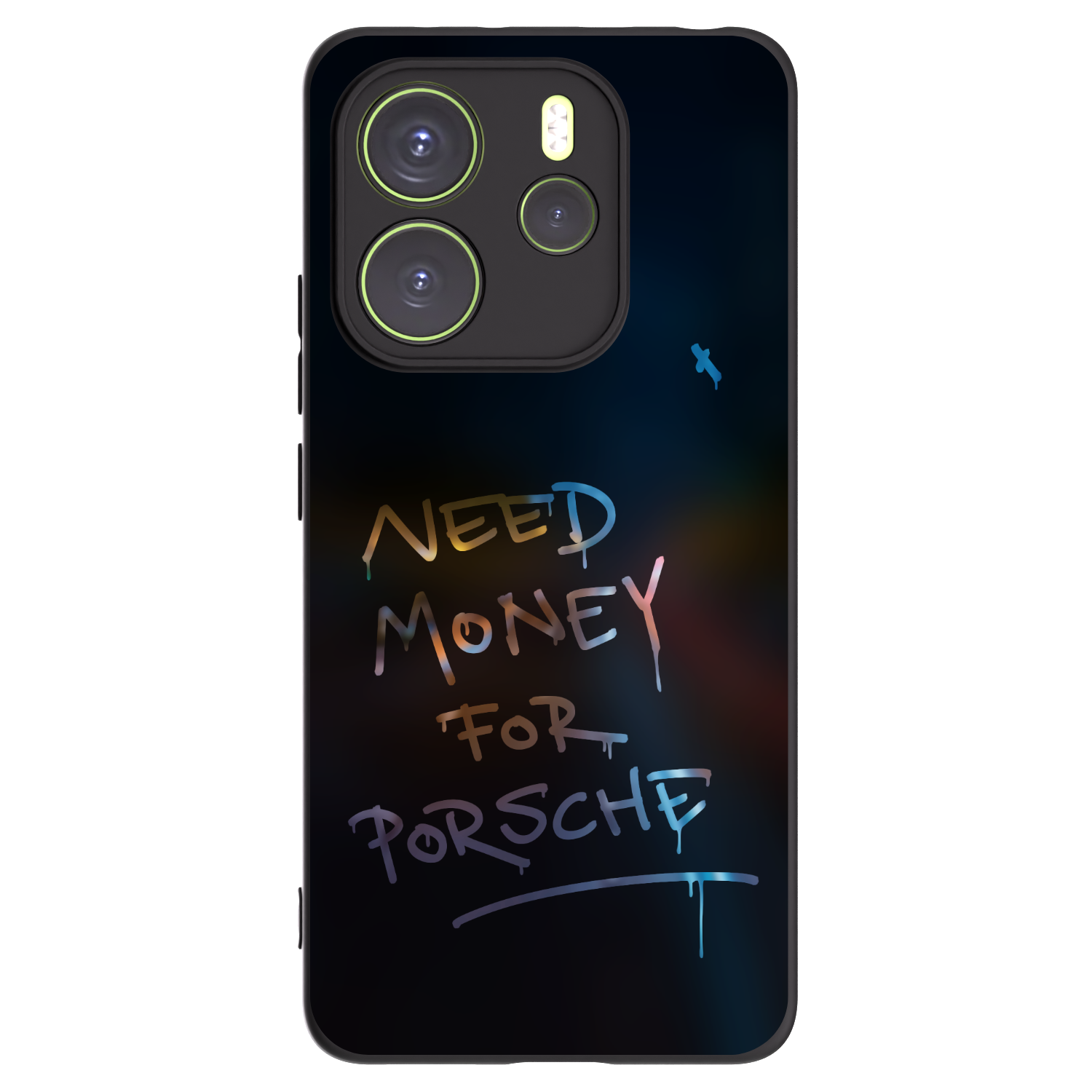 Picasee husă neagră din silicon pentru Xiaomi Redmi Note 14 4G - Neon Nights