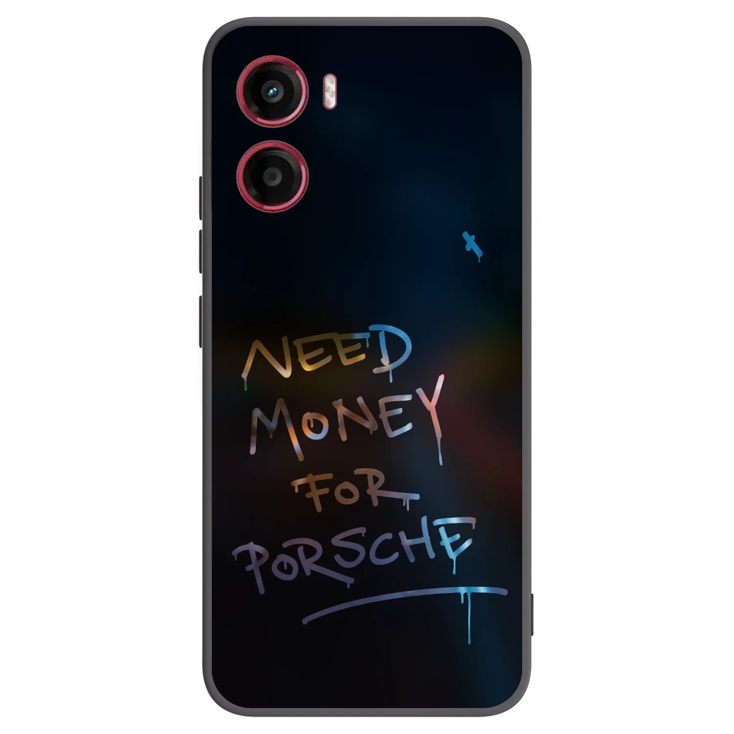 Picasee husă neagră din silicon pentru Motorola Moto G05 - Neon Nights