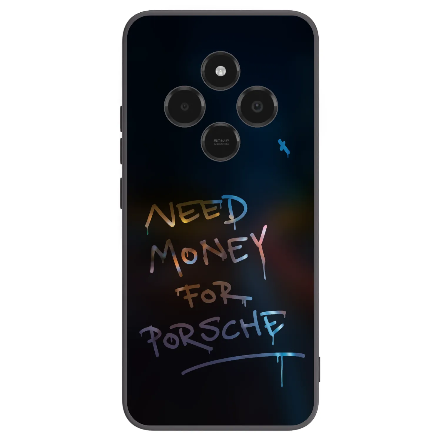 Picasee husă neagră din silicon pentru Xiaomi Poco C75 - Neon Nights