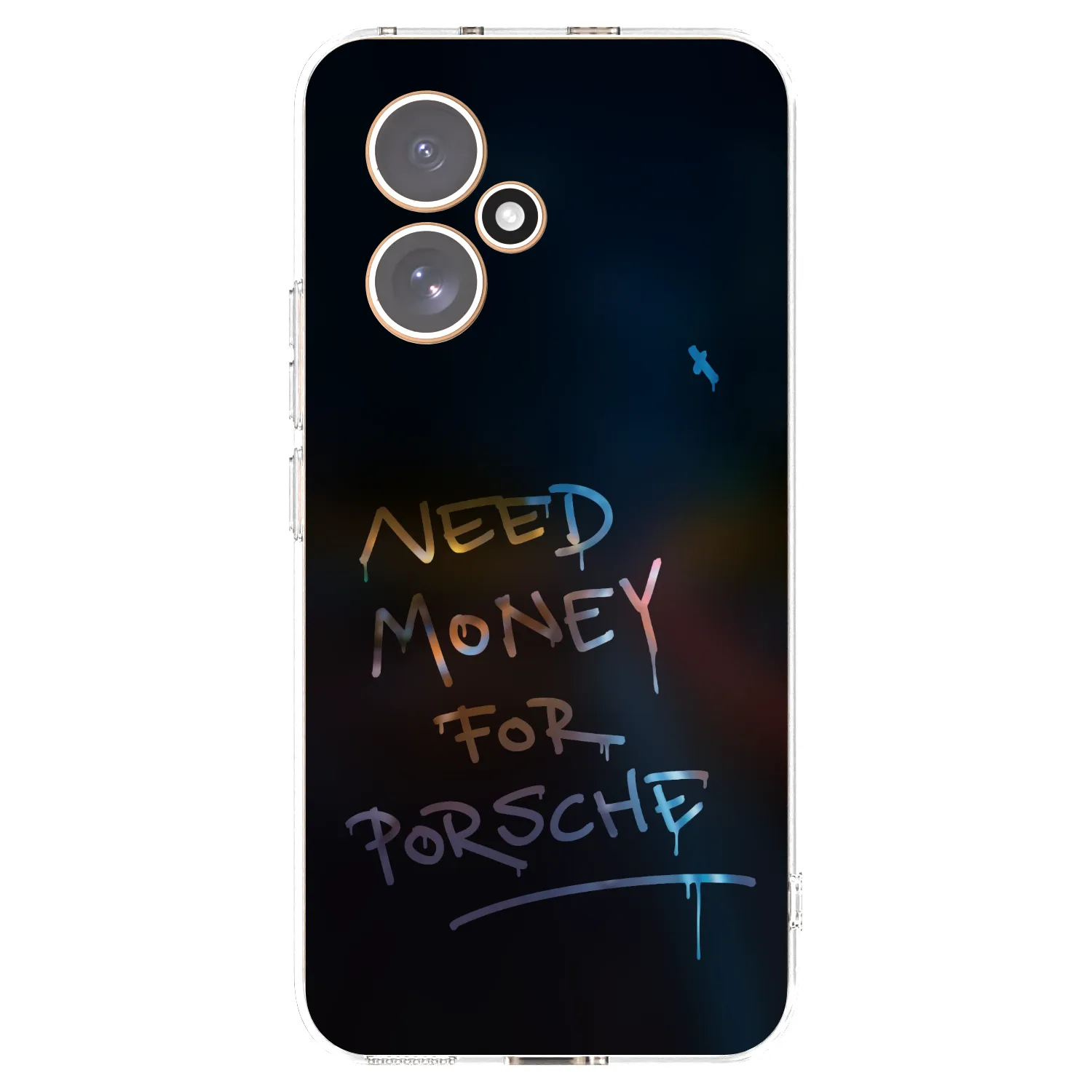 Picasee husă transparentă din silicon pentru Honor 400 5G - Neon Nights