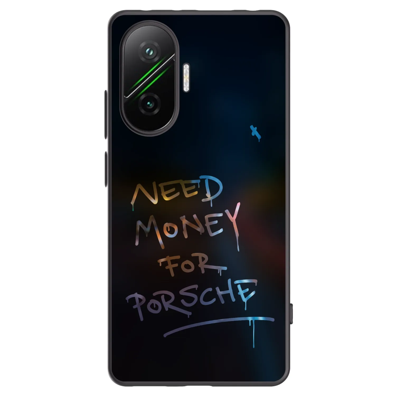 Picasee husă neagră din silicon pentru Xiaomi Poco F7 5G - Neon Nights