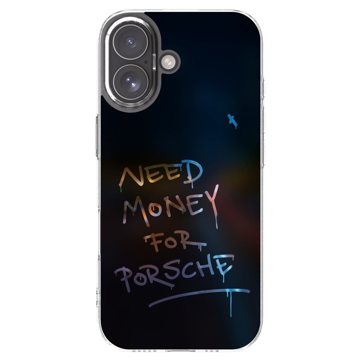Picasee husă transparentă din silicon pentru Apple iPhone 17 - Neon Nights