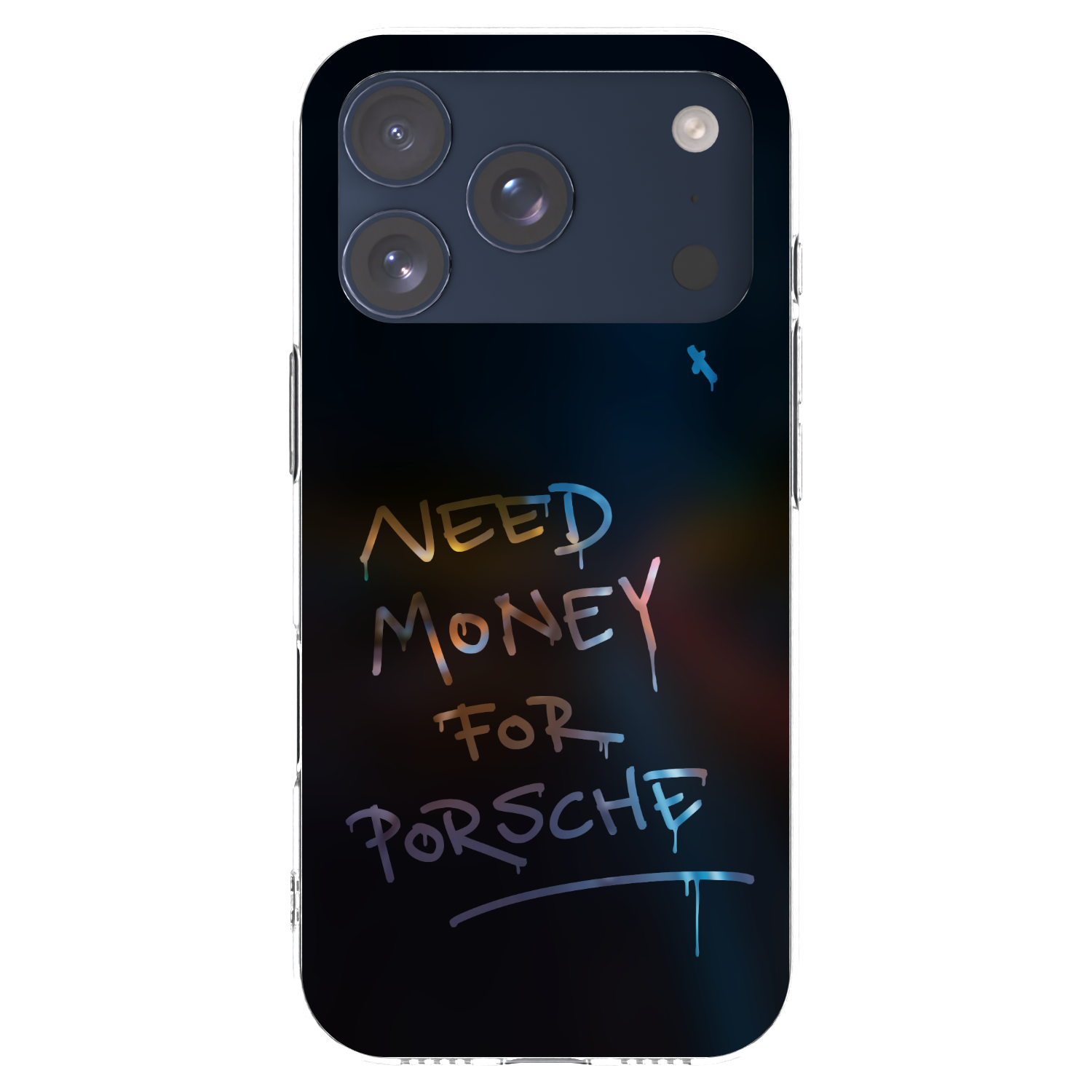 Picasee husă transparentă din silicon pentru Apple iPhone 17 Pro - Neon Nights