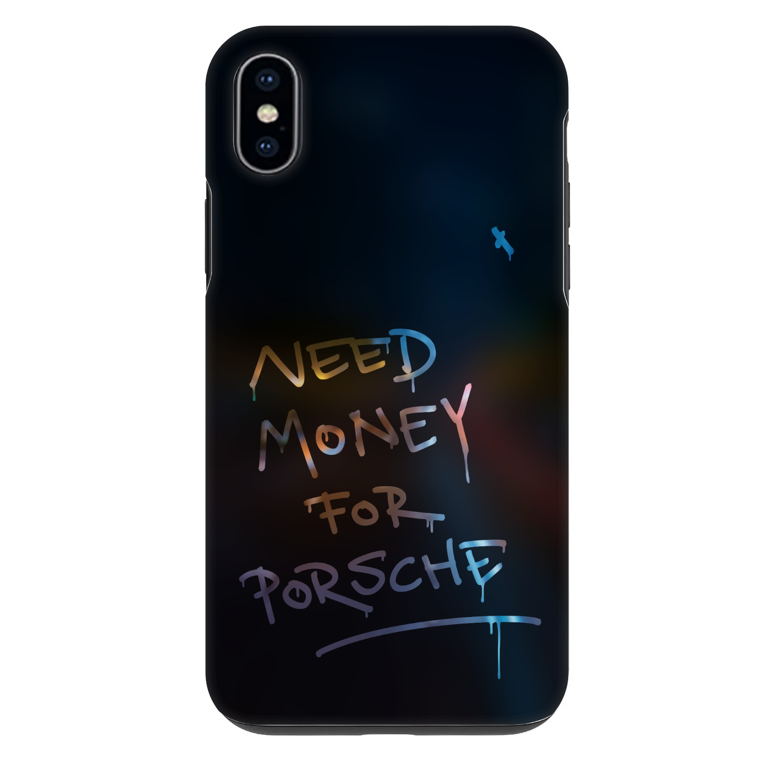 Picasee Fashion Case pentru Apple iPhone XS Max - Neon Nights
