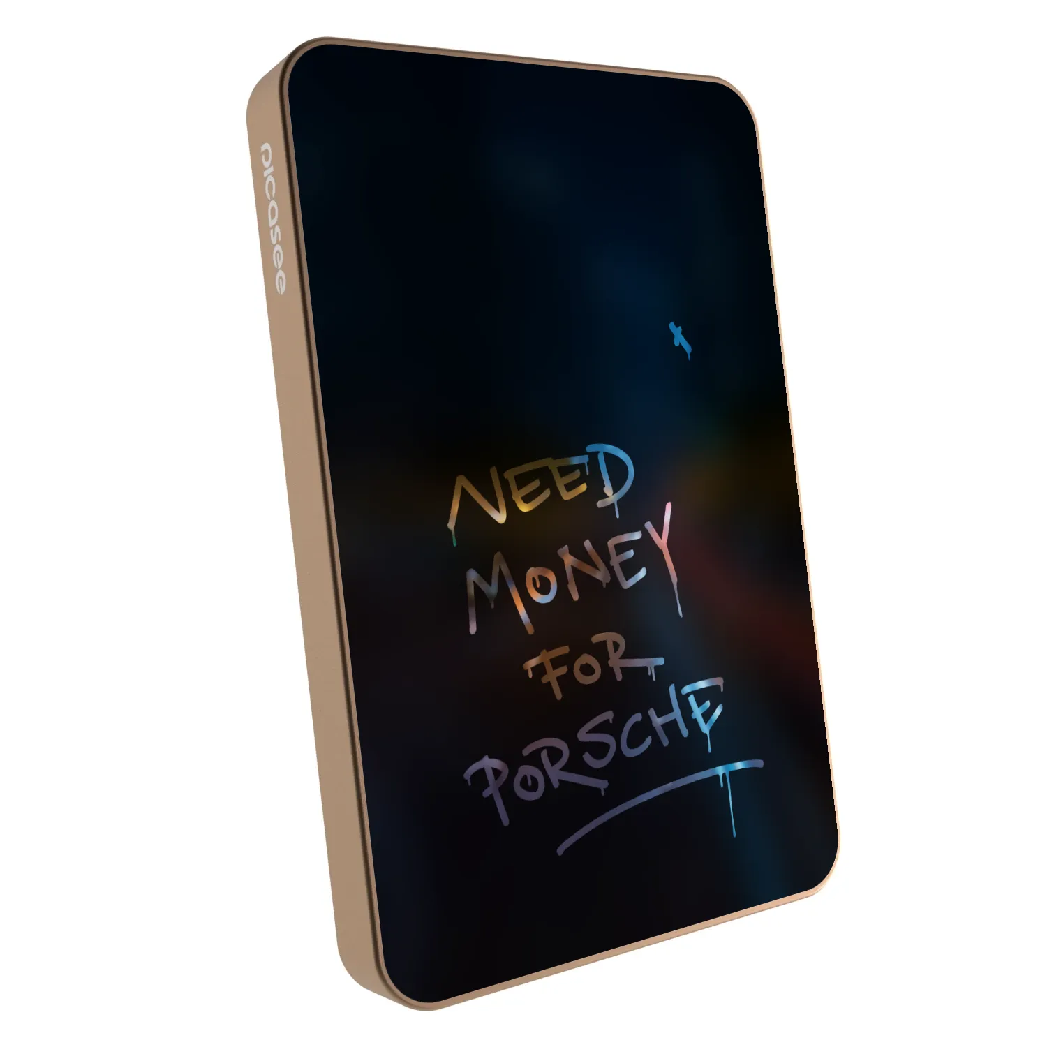Picasee Powerbank cu MagSafe 5 000 mAh De aur - Neon Nights