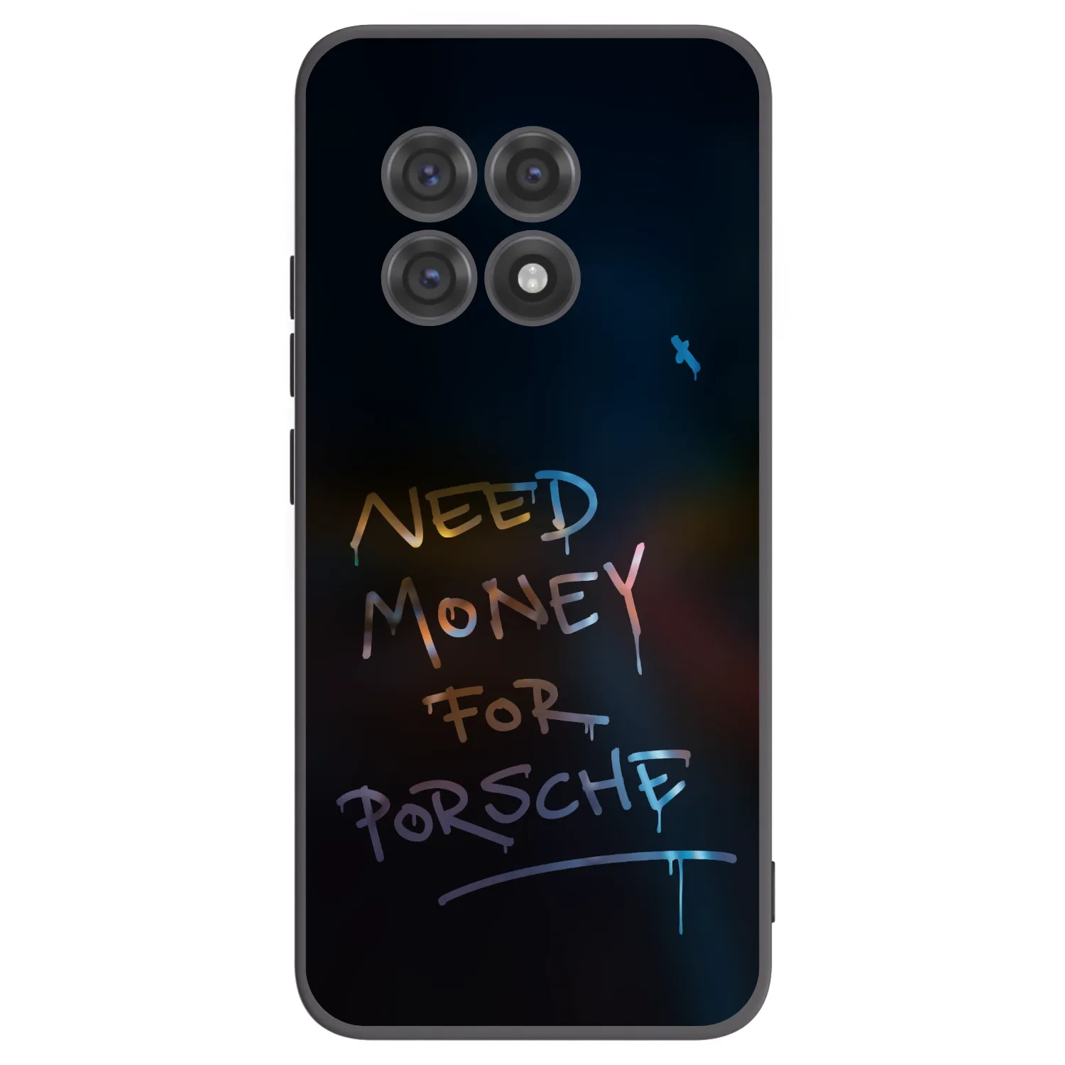 Picasee husă neagră din silicon pentru OnePlus 13R 5G - Neon Nights