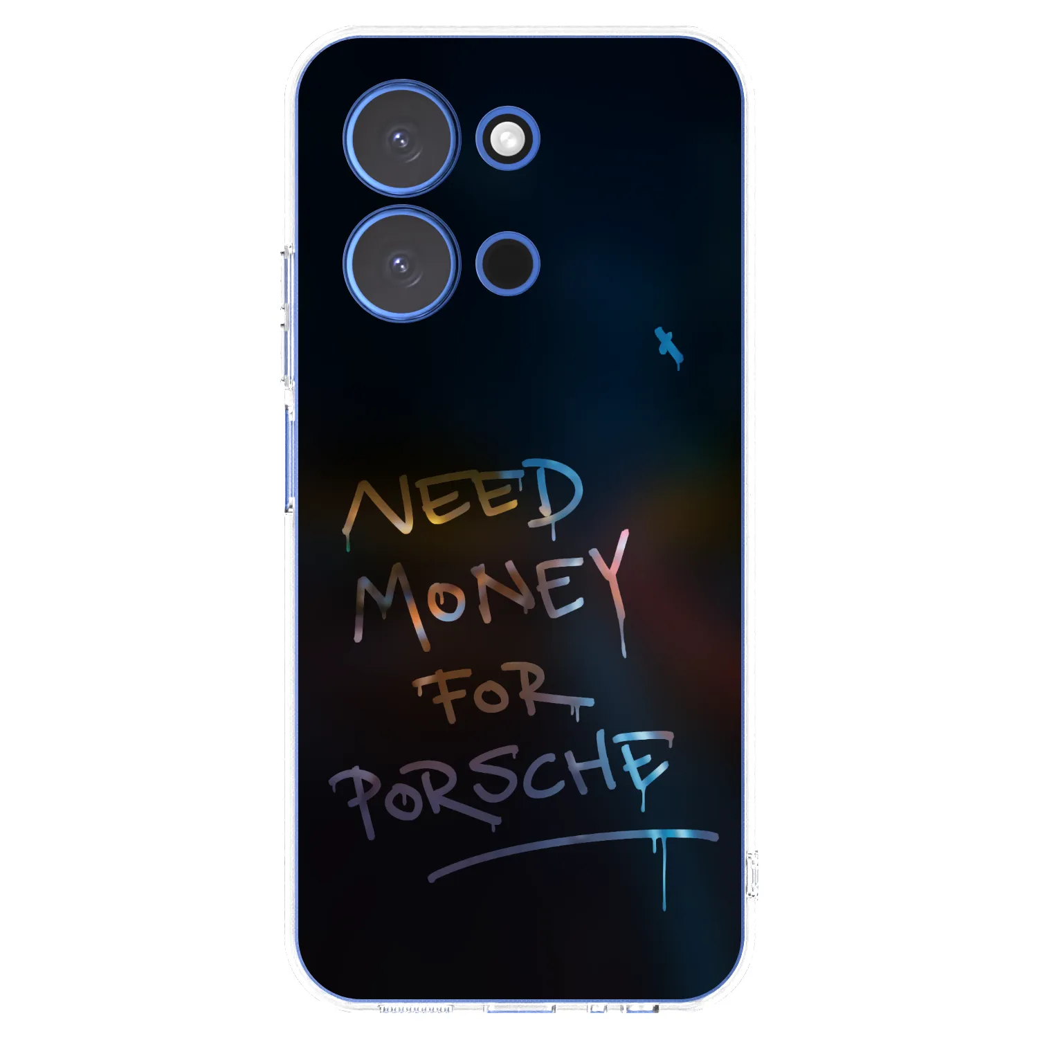 Picasee husă transparentă din silicon pentru Xiaomi Redmi 15C 4G - Neon Nights