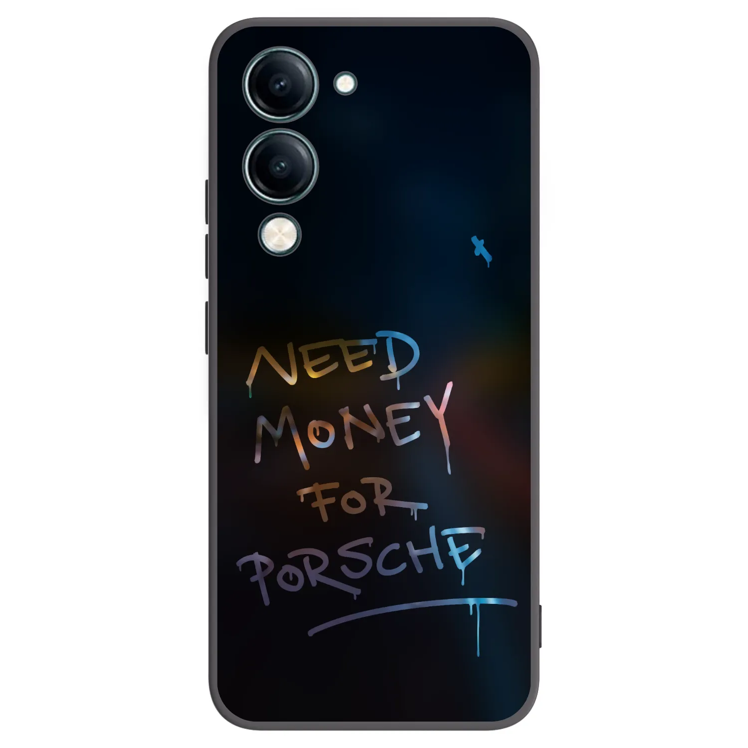 Picasee husă neagră din silicon pentru Vivo Y29s 5G - Neon Nights