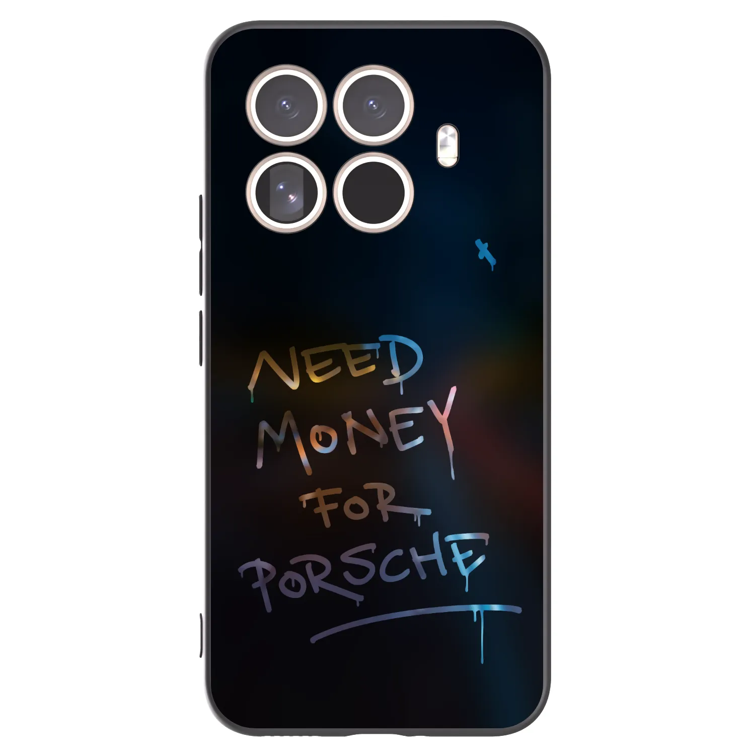 Picasee husă neagră din silicon pentru Xiaomi 15T Pro - Neon Nights