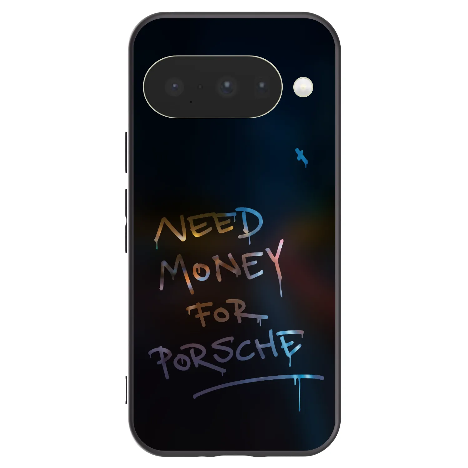 Picasee husă neagră din silicon pentru Google Pixel 10 - Neon Nights